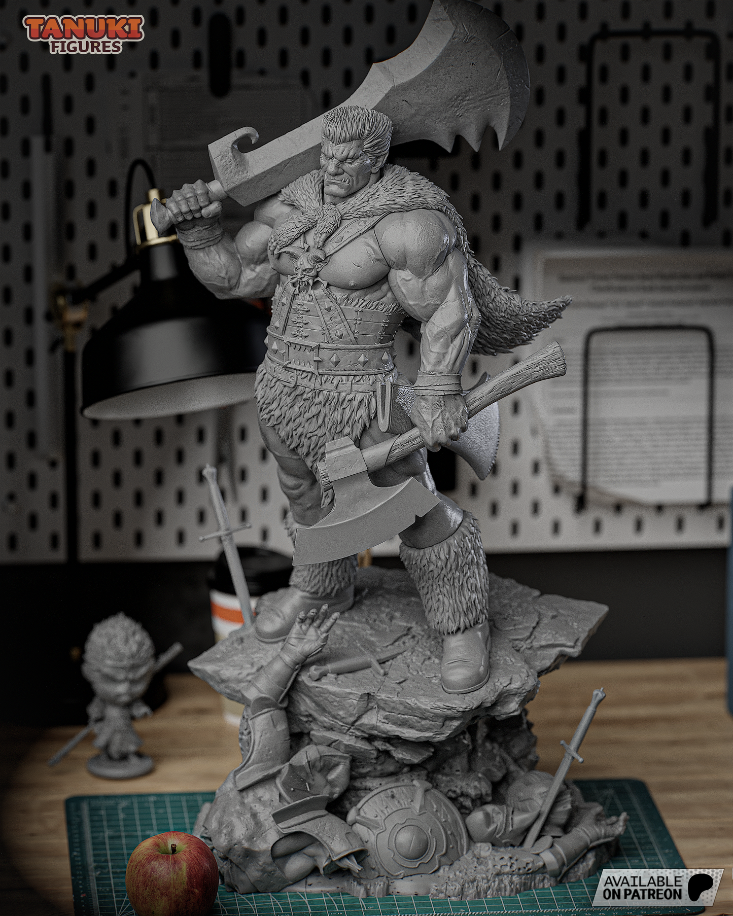 Zodd | Resin Model or Bust Kit | Berserk Immortal Apostle
