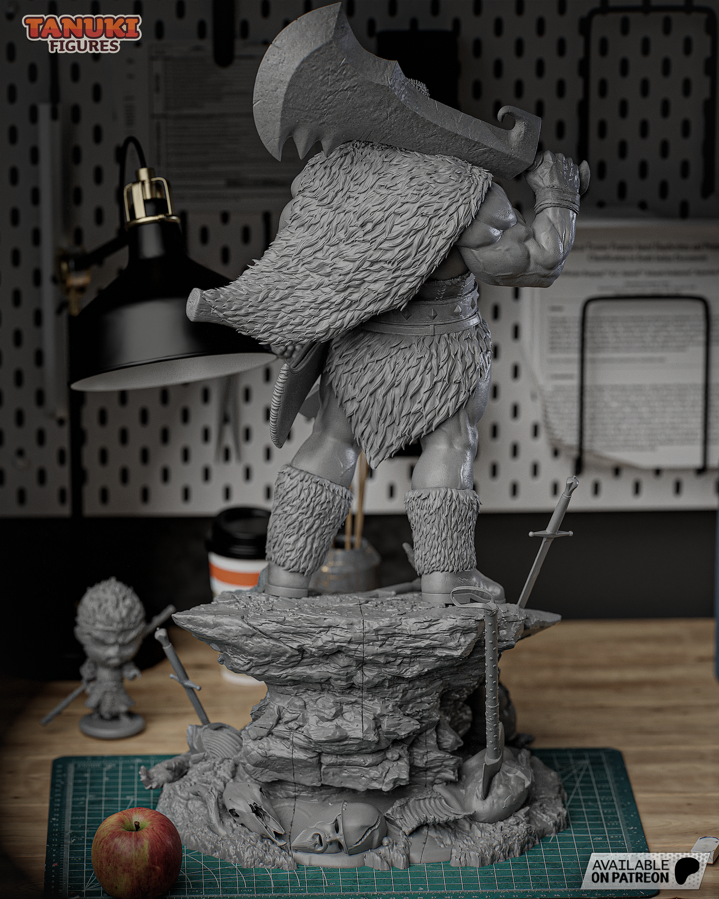 Zodd | Resin Model or Bust Kit | Berserk Immortal Apostle