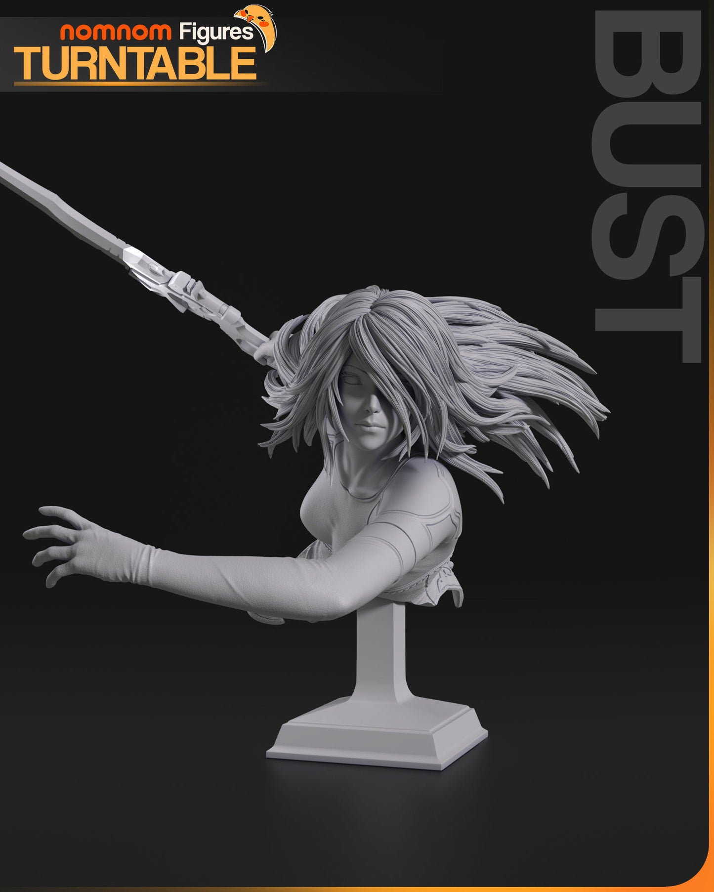 A2 | Resin Model or Bust  Kit | DIY NieR: Automata Rogue Android