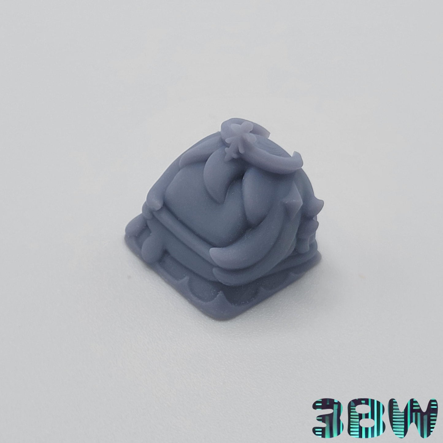 Genshin Impact Keycap Set | Unpainted Resin Artisan Caps | Cherry MX | Aether, Ayaka, Paimon, Zhongli, Raiden Shogun