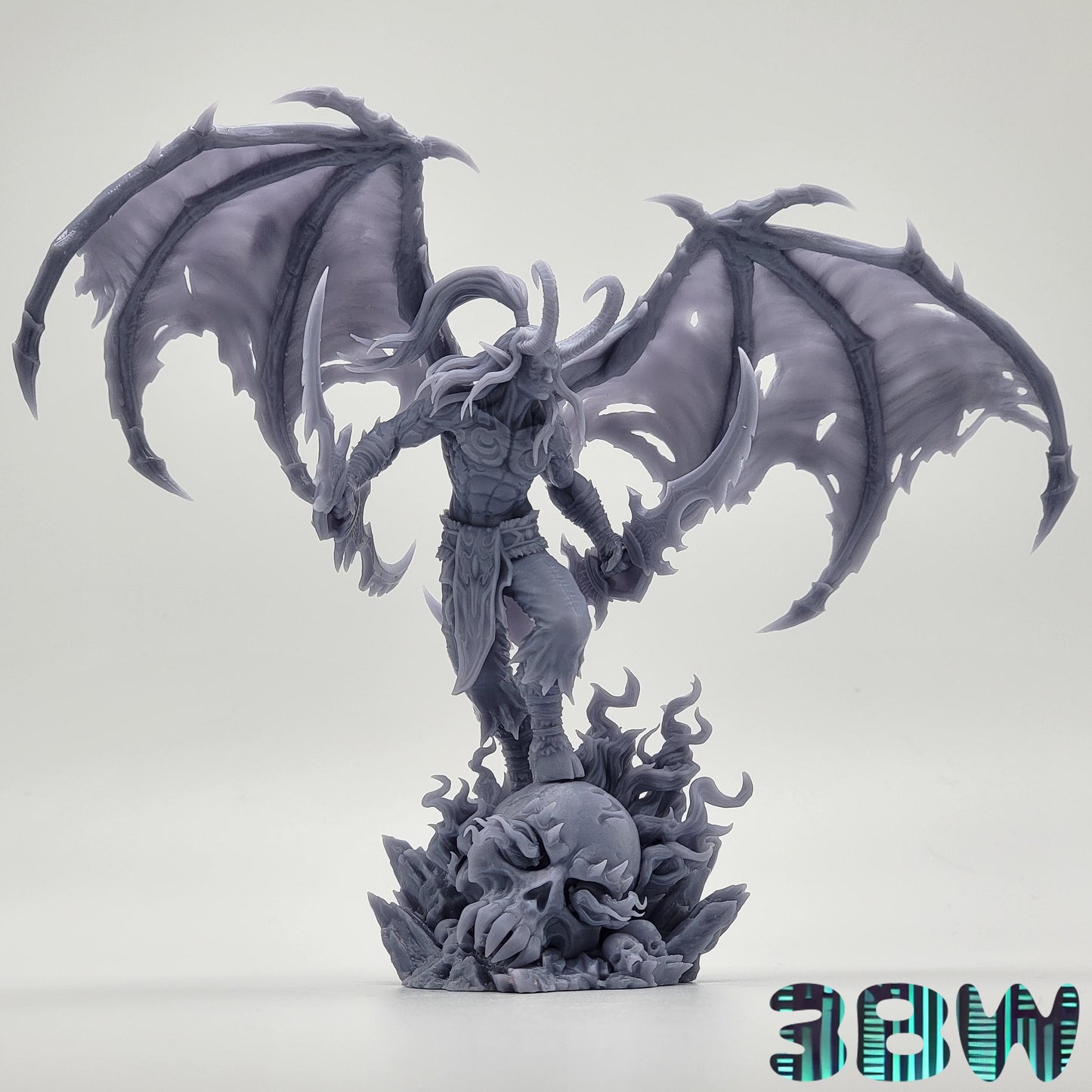 Illidan Stormrage | 5-Inch Resin Model Kit | DIY WoW Demon Hunter Figure