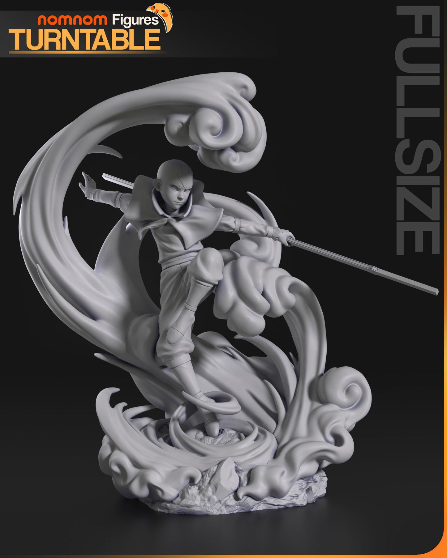 Aang | Resin Model or Bust Kit | DIY Avatar: The Last Airbender