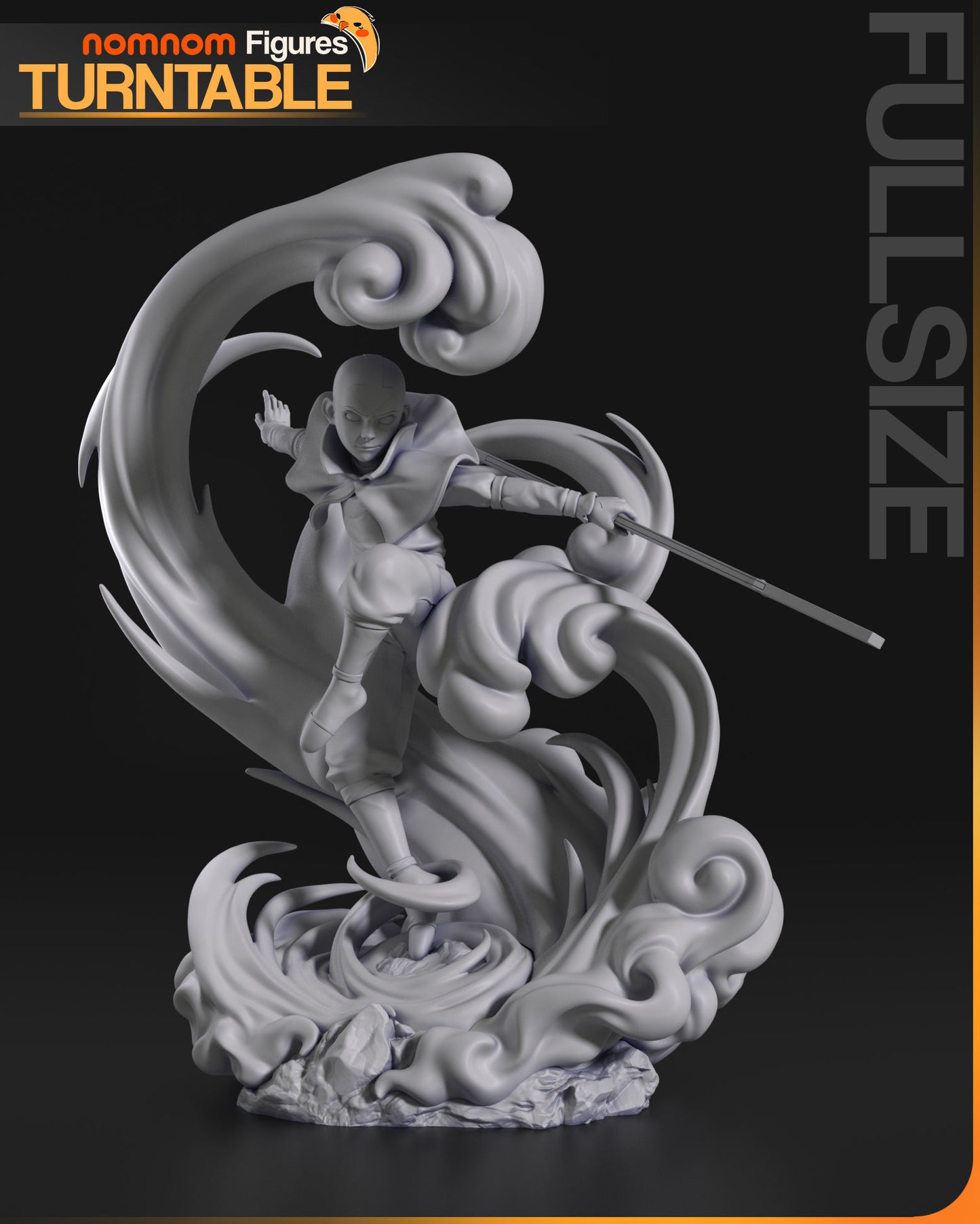 Aang | Resin Model or Bust Kit | DIY Avatar: The Last Airbender