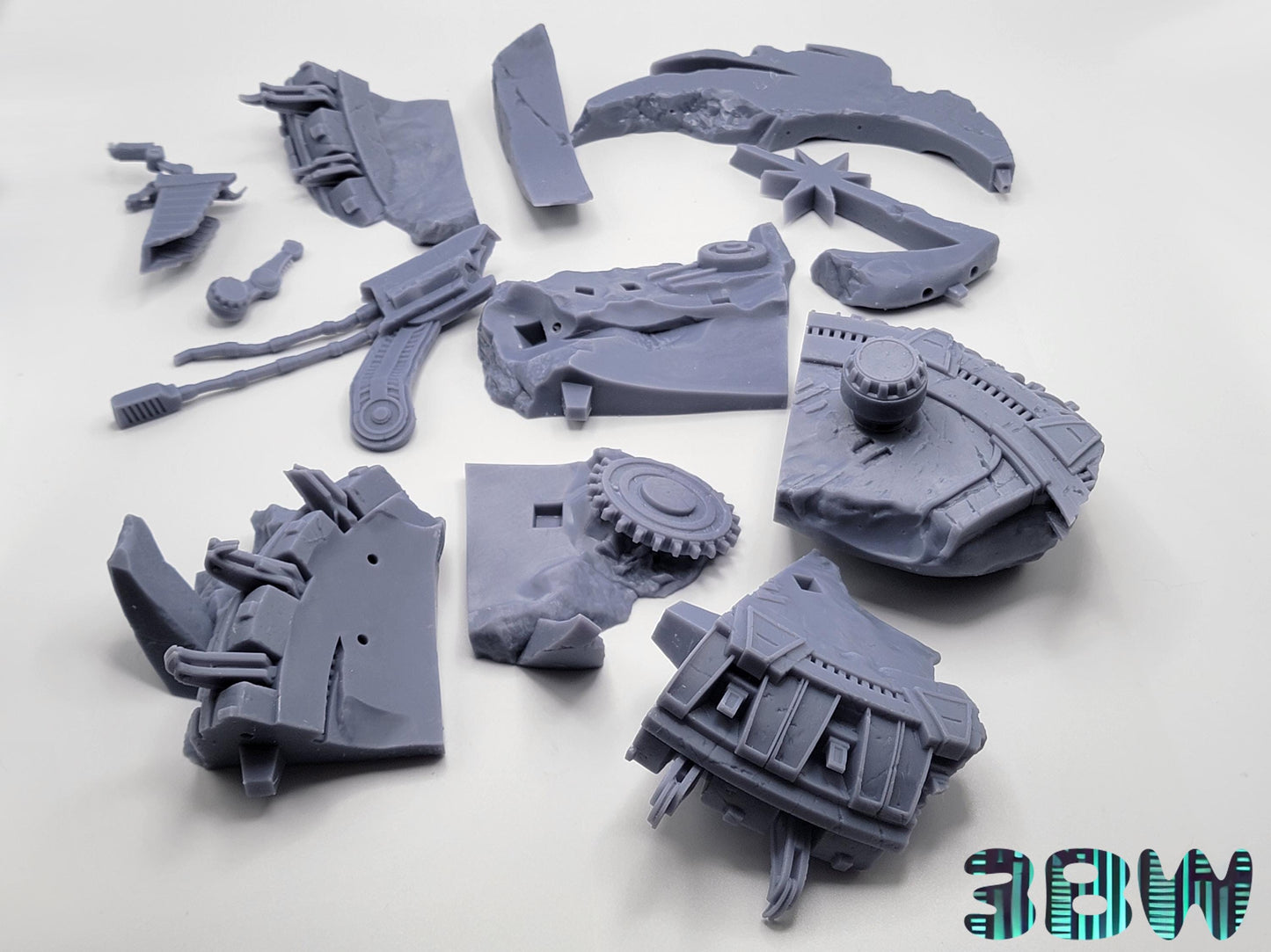 General Grievous | 10.5-Inch Resin Model Kit | DIY Star Wars Scene