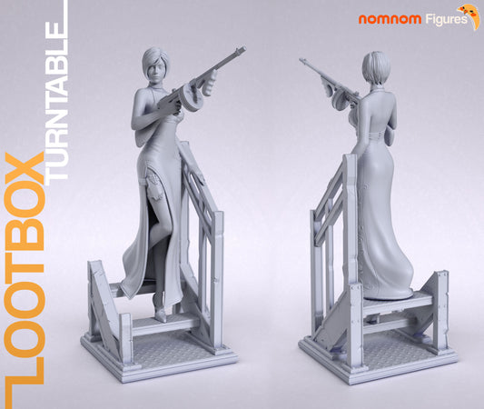 Ada Wong | 6.5-Inch Resin Model Kit | DIY Resident Evil Femme Fatale