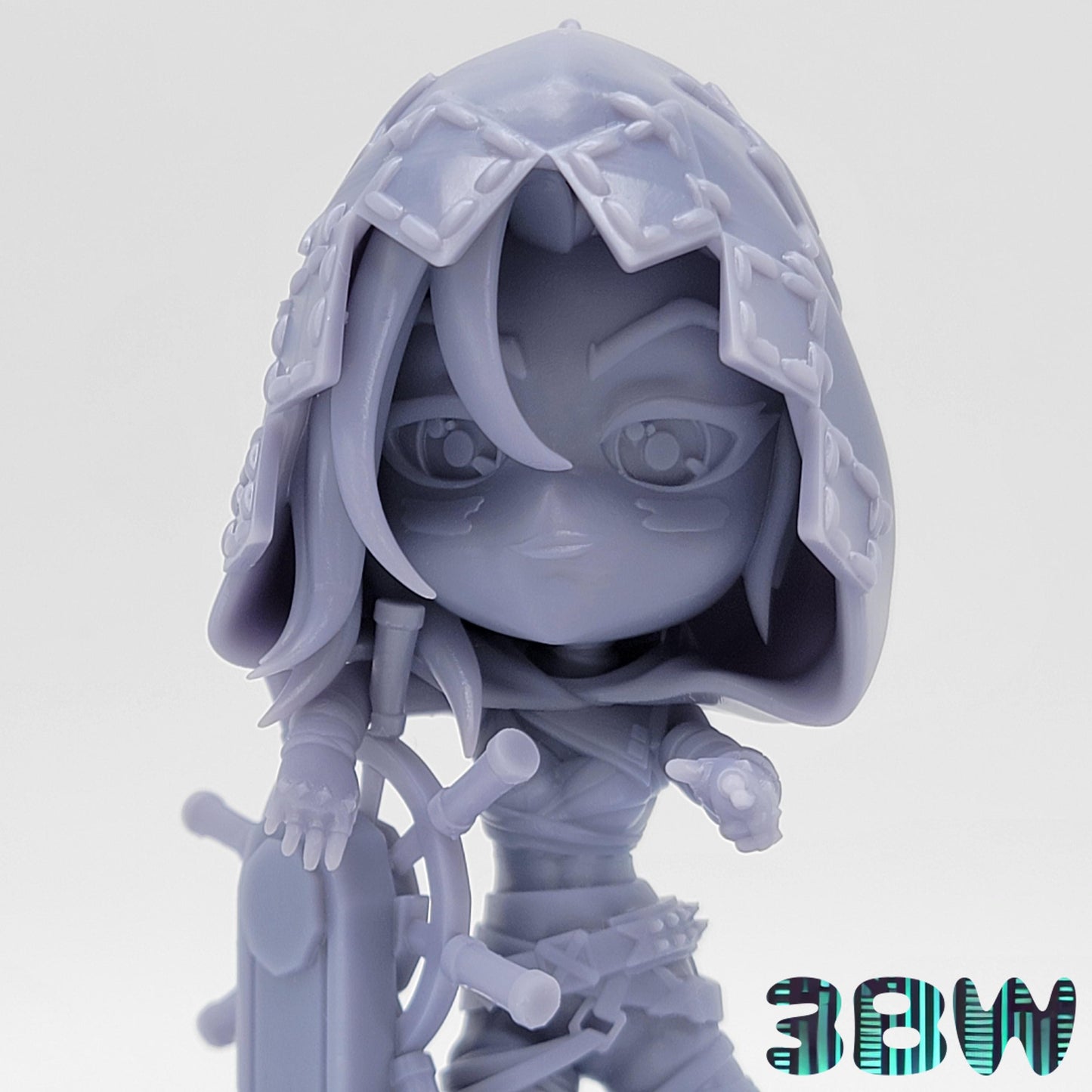 Chibi Jinx | 4-Inch Resin Model Kit | DIY Arcane: League of Legends Firecracker