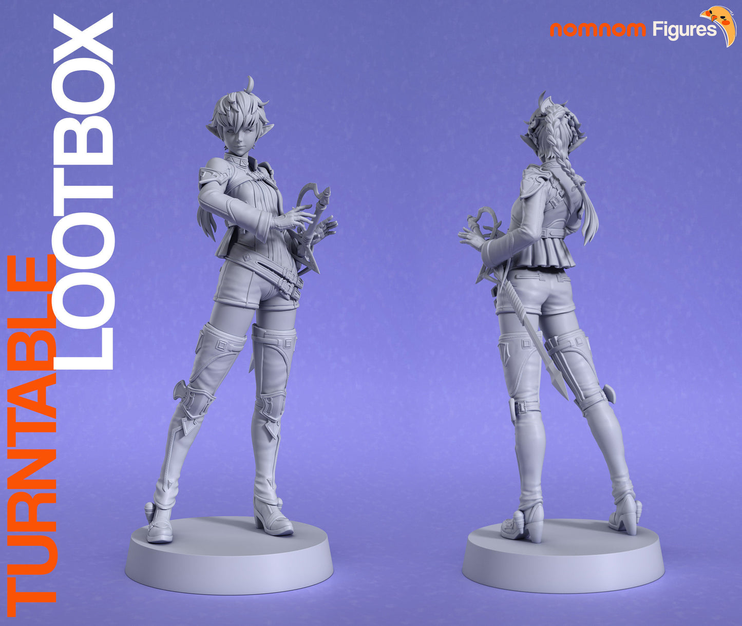 Alisaie Leveilleur | 7.5-Inch Resin Model Kit | Final Fantasy XIV