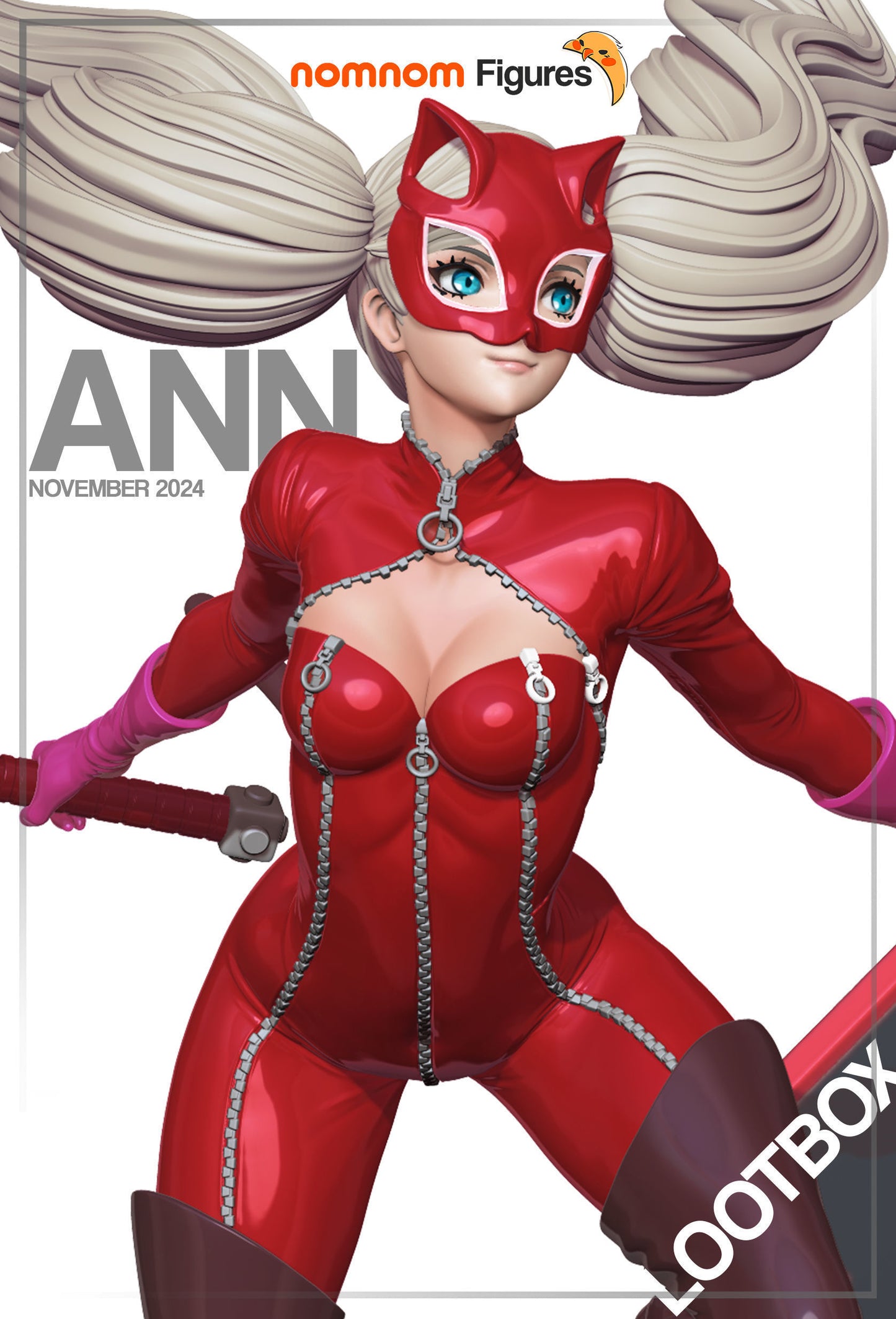 Ann Takamaki | 9-Inch Resin Model Kit | DIY Persona 5 Phantom Thief