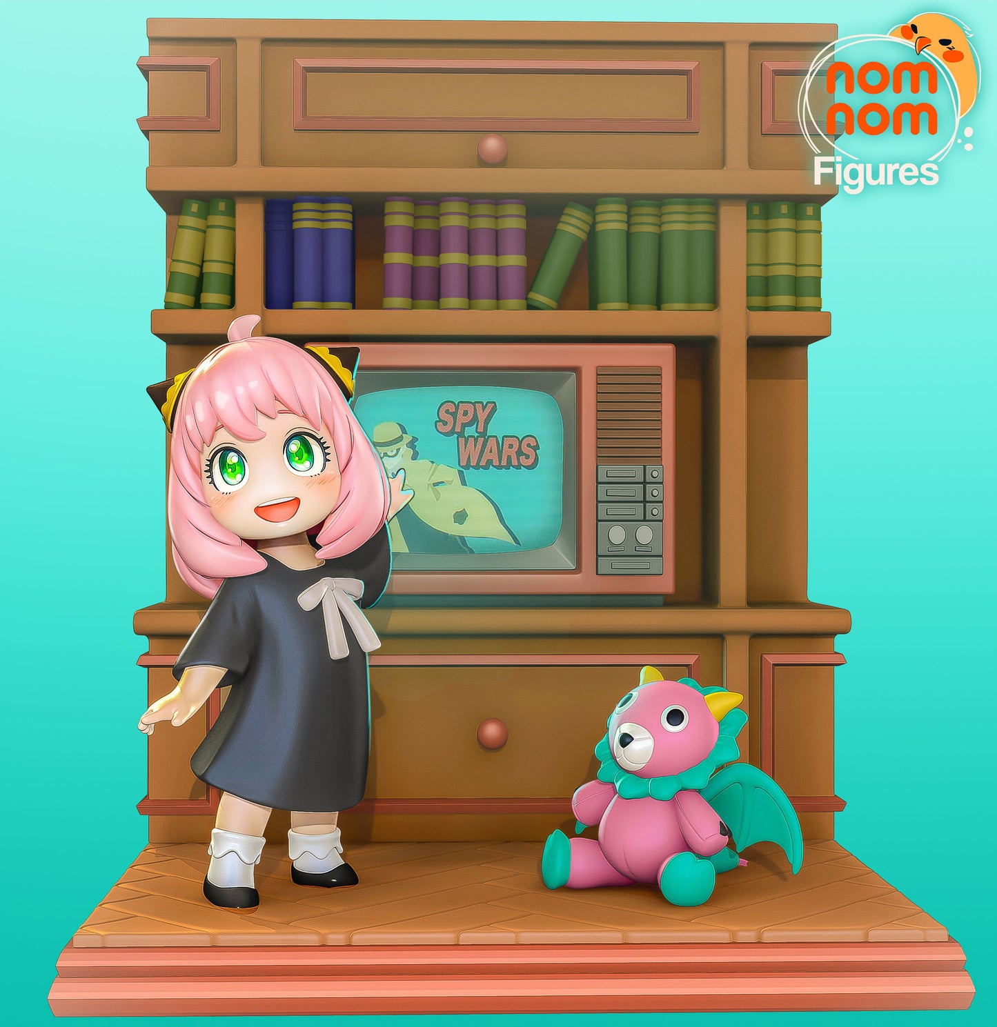 Chibi Anya Forger | 3" Resin Model Kit | DIY Spy X Family Adorable Moment