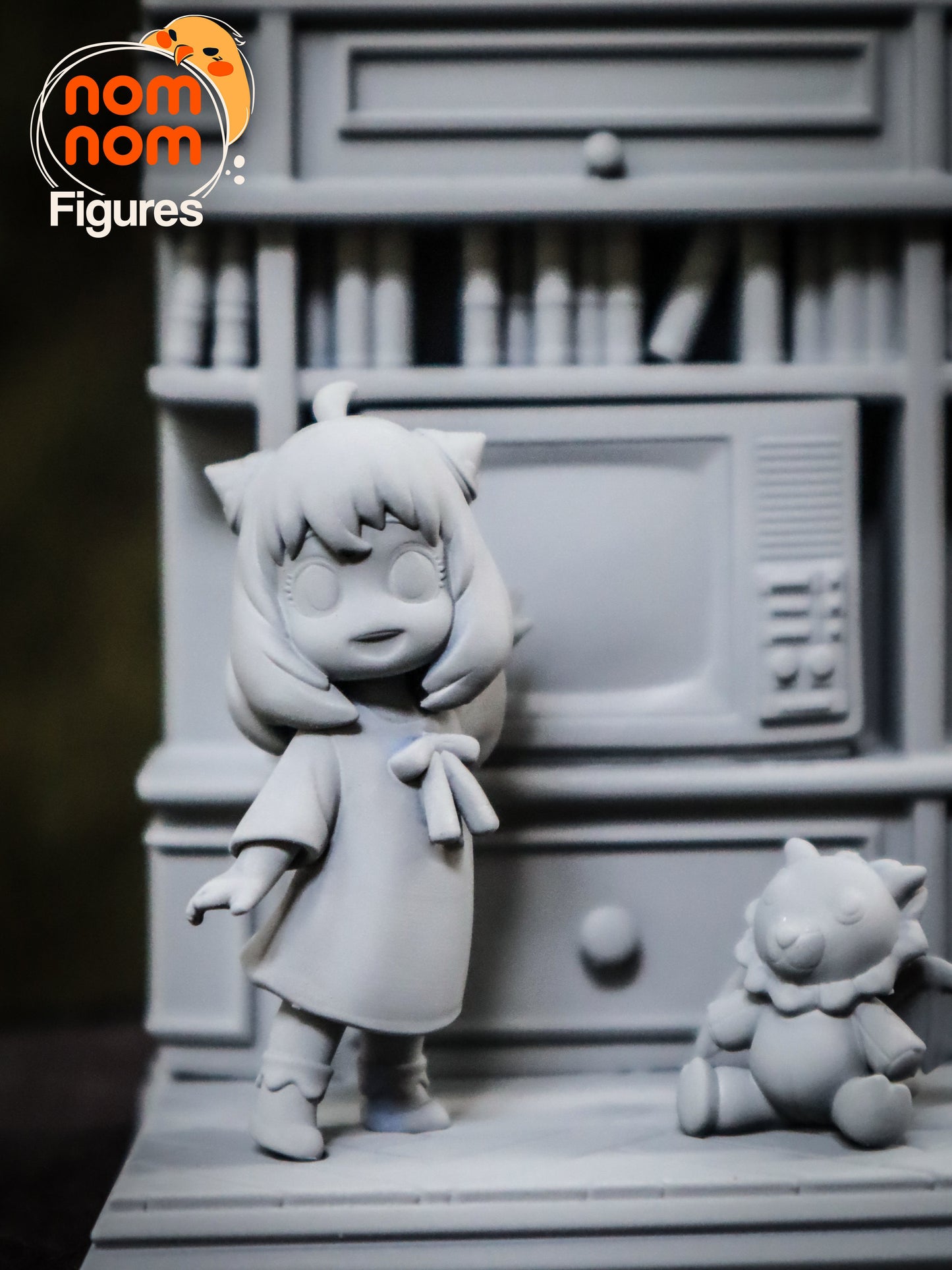 Chibi Anya Forger | 3" Resin Model Kit | DIY Spy X Family Adorable Moment