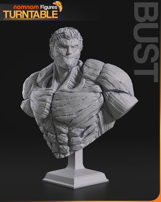 Armored Titan | Resin Model or Bust Kit | DIY Attack on Titan Colossal Force