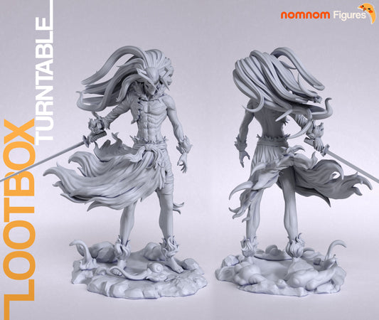 Arrancar Ichigo | 8.5" Resin Model Kit | DIY Bleach Soul Reaper Transformation