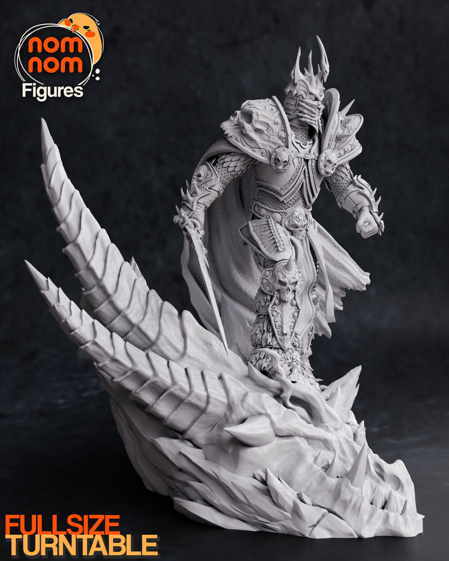 Arthas | 10.5-Inch Resin Model Kit | DIY World of Warcraft Fallen Prince