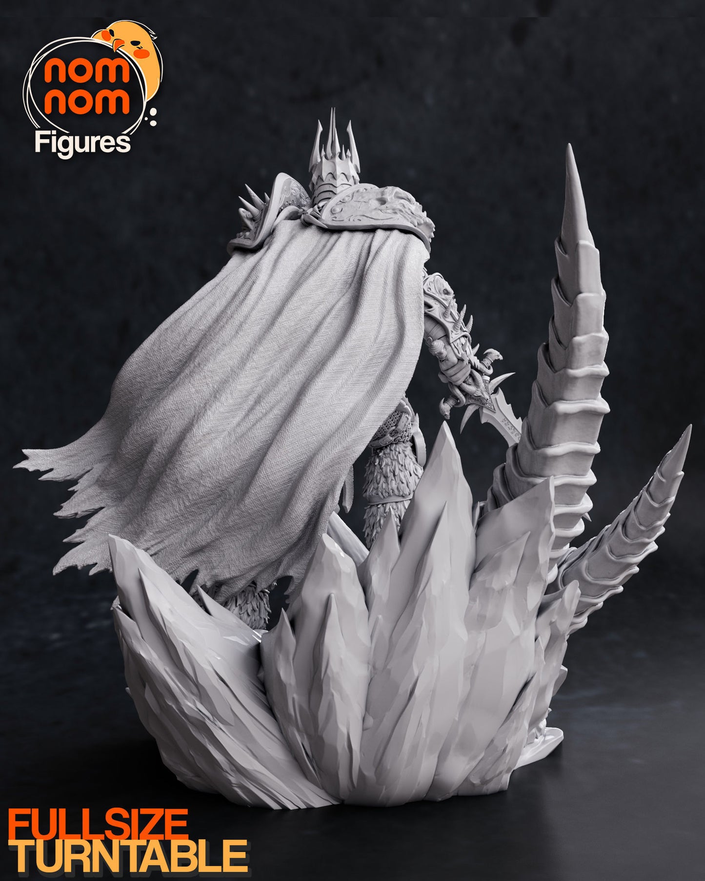 Arthas | 10.5-Inch Resin Model Kit | DIY World of Warcraft Fallen Prince
