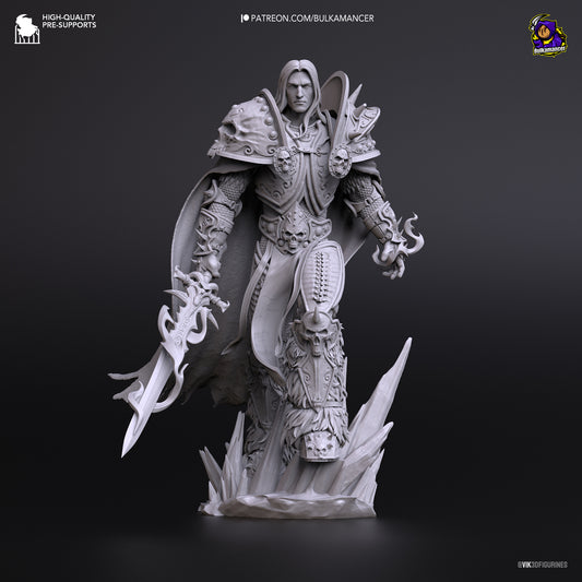 Arthas | 11-Inch Resin Model Kit | DIY World of Warcraft Lich King