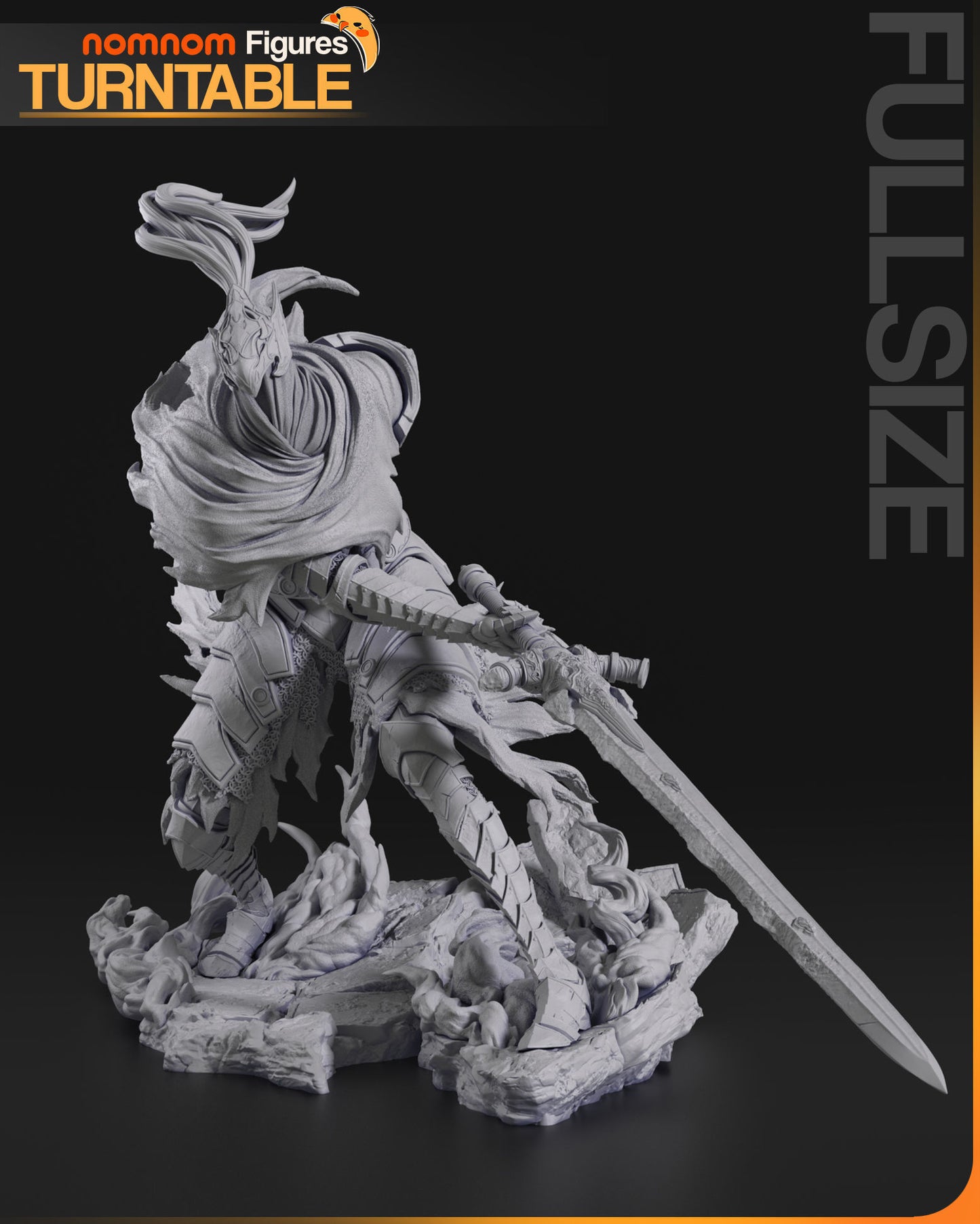 Artorias | Resin Model/Bust Kit | DIY Dark Souls Abysswalker