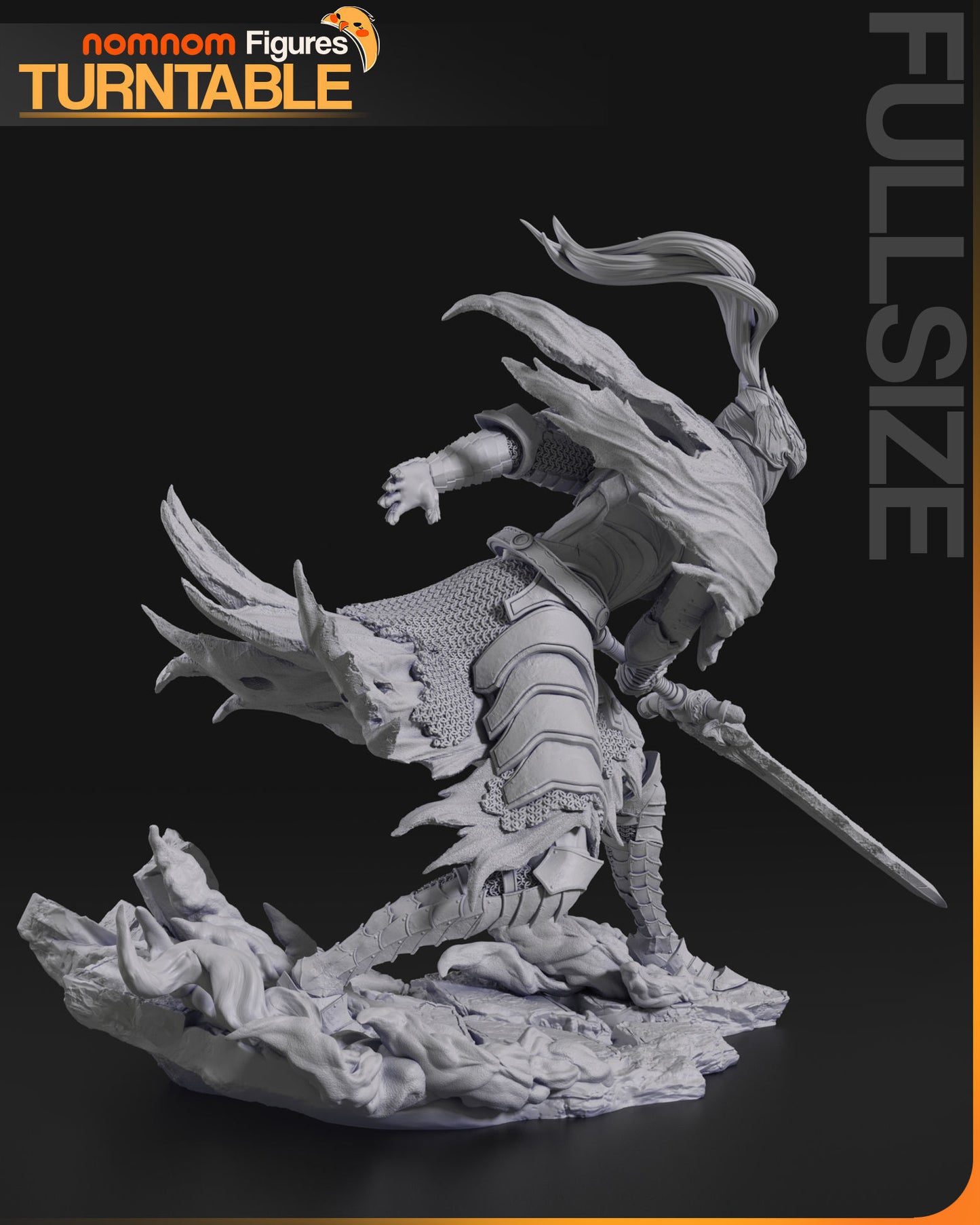Artorias | Resin Model/Bust Kit | DIY Dark Souls Abysswalker