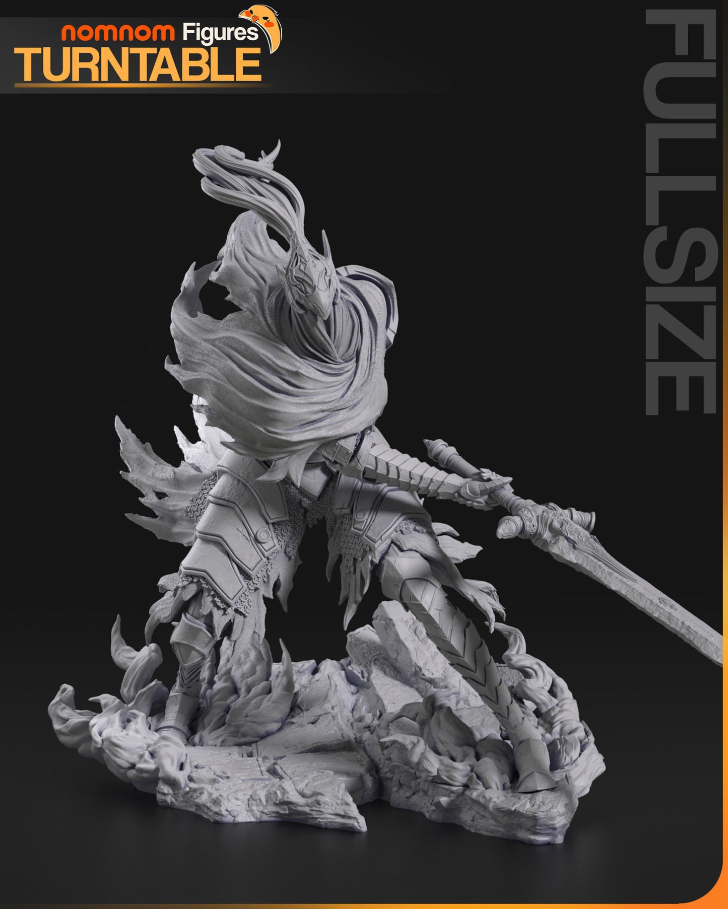 Artorias | Resin Model/Bust Kit | DIY Dark Souls Abysswalker