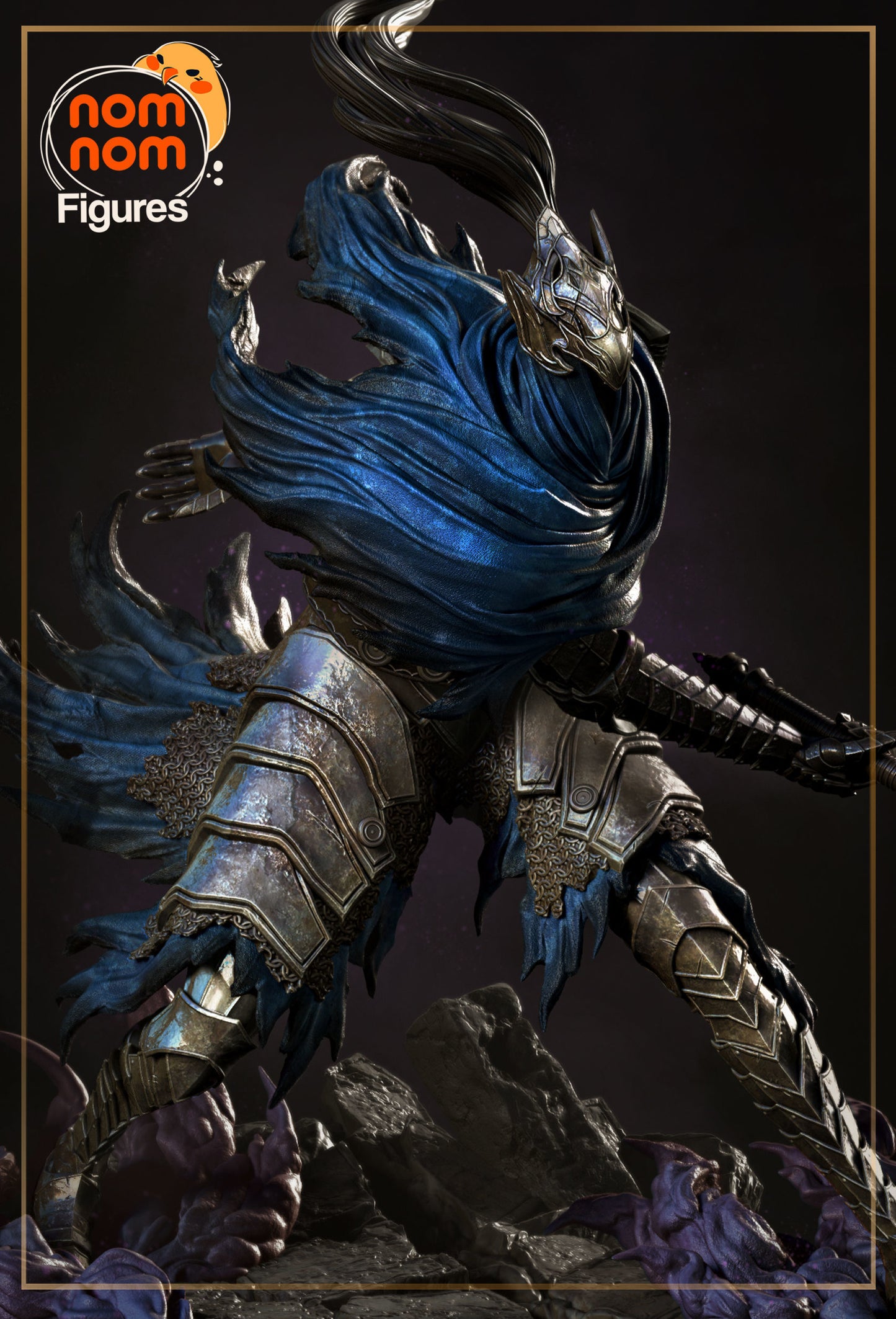 Artorias | Resin Model/Bust Kit | DIY Dark Souls Abysswalker
