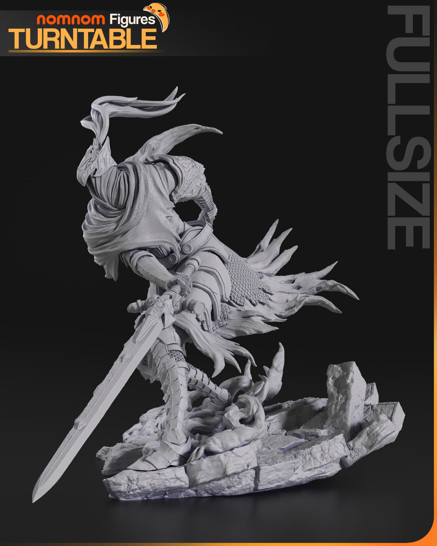 Artorias | Resin Model/Bust Kit | DIY Dark Souls Abysswalker