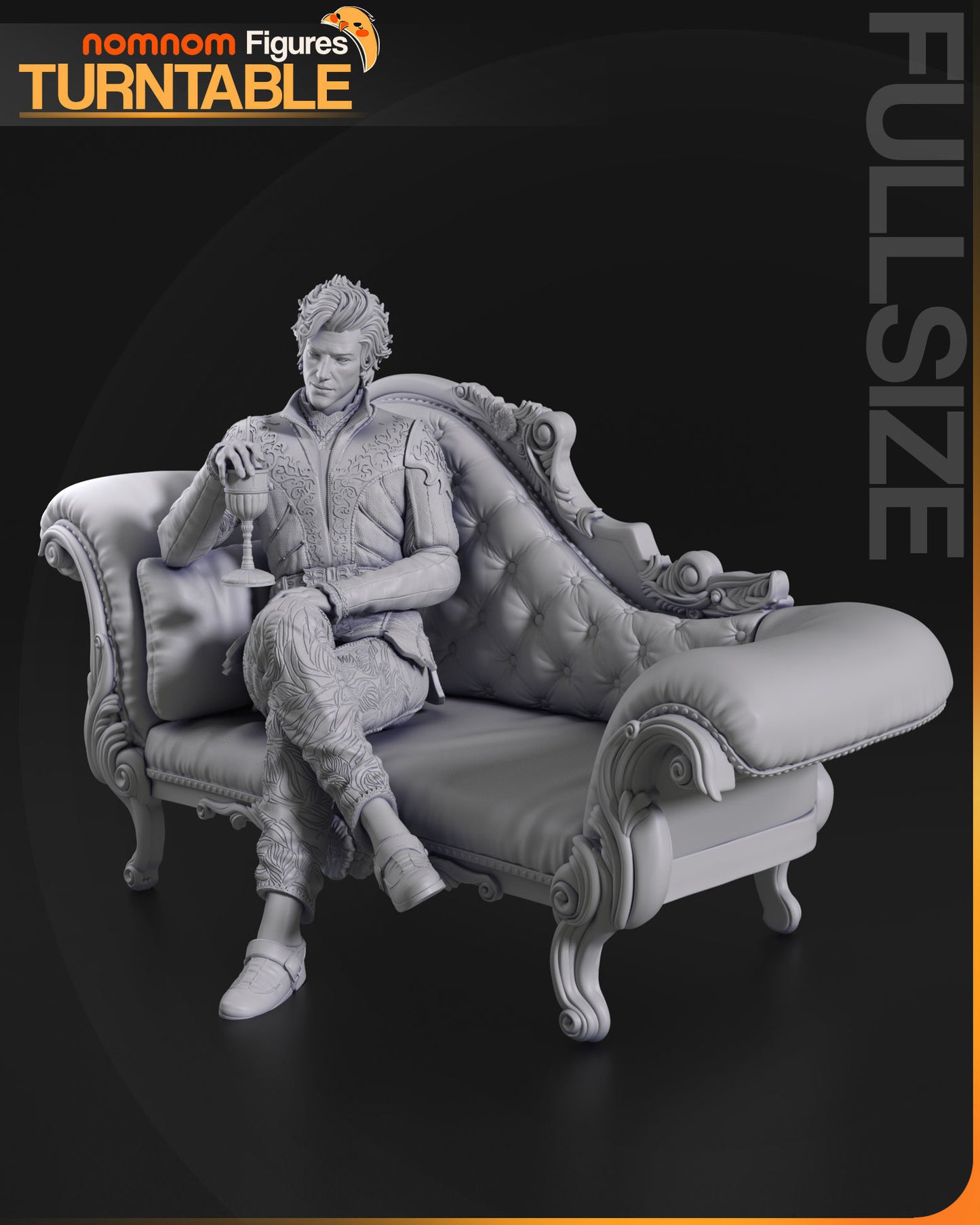 Astarion | Resin Model or Bust Kit | BG3 Baldur’s Gate Vampire Spawn