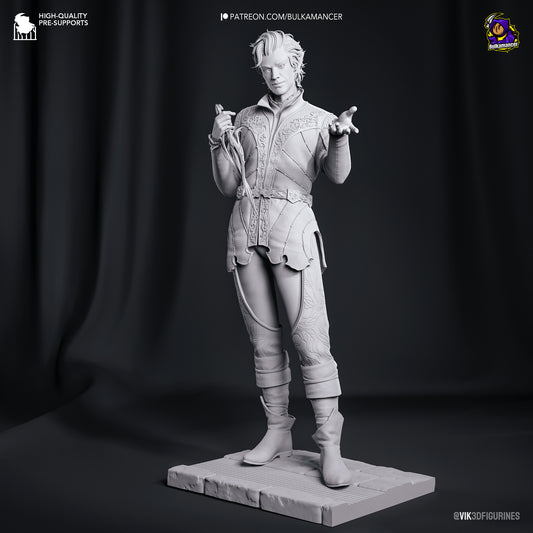 Astarion  | Resin Model or Bust Kit | DIY Baldur's Gate 3 Vampire Spawn