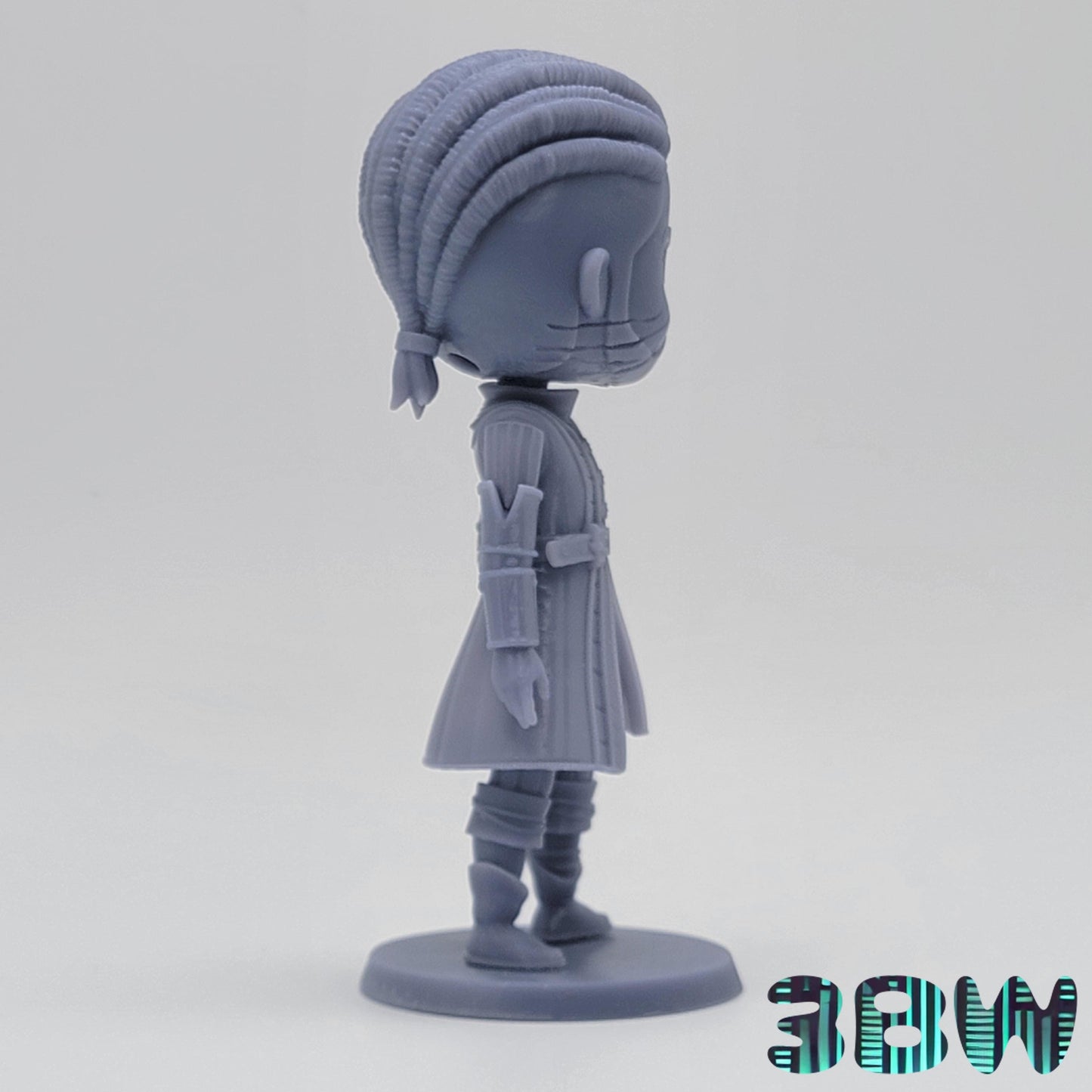 Chibi Wyll | 4-Inch Resin Model Kit | BG3 Baldur's Gate Warlock Hero