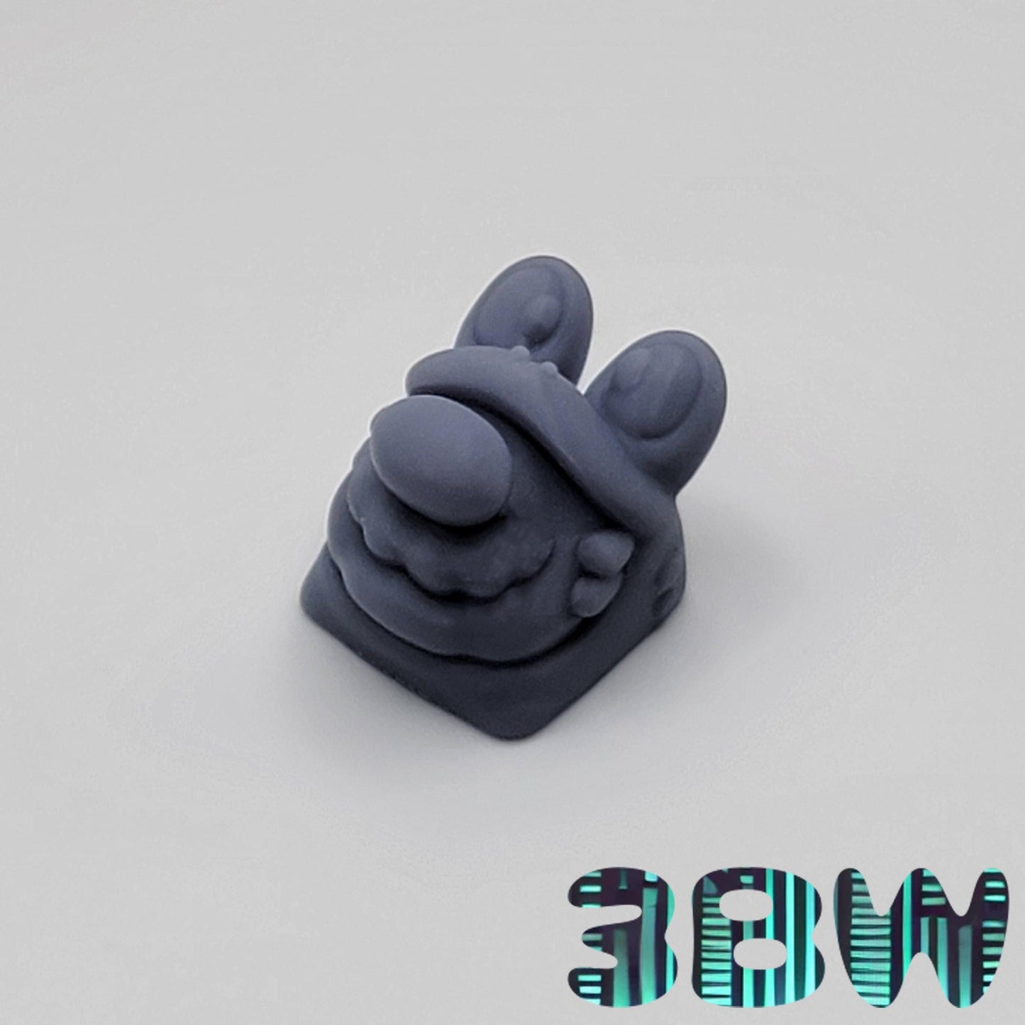 Super Mario Keycap Set | Unpainted Resin Artisan Caps | Cherry MX | Tanooki, Frog, Hammer, Super