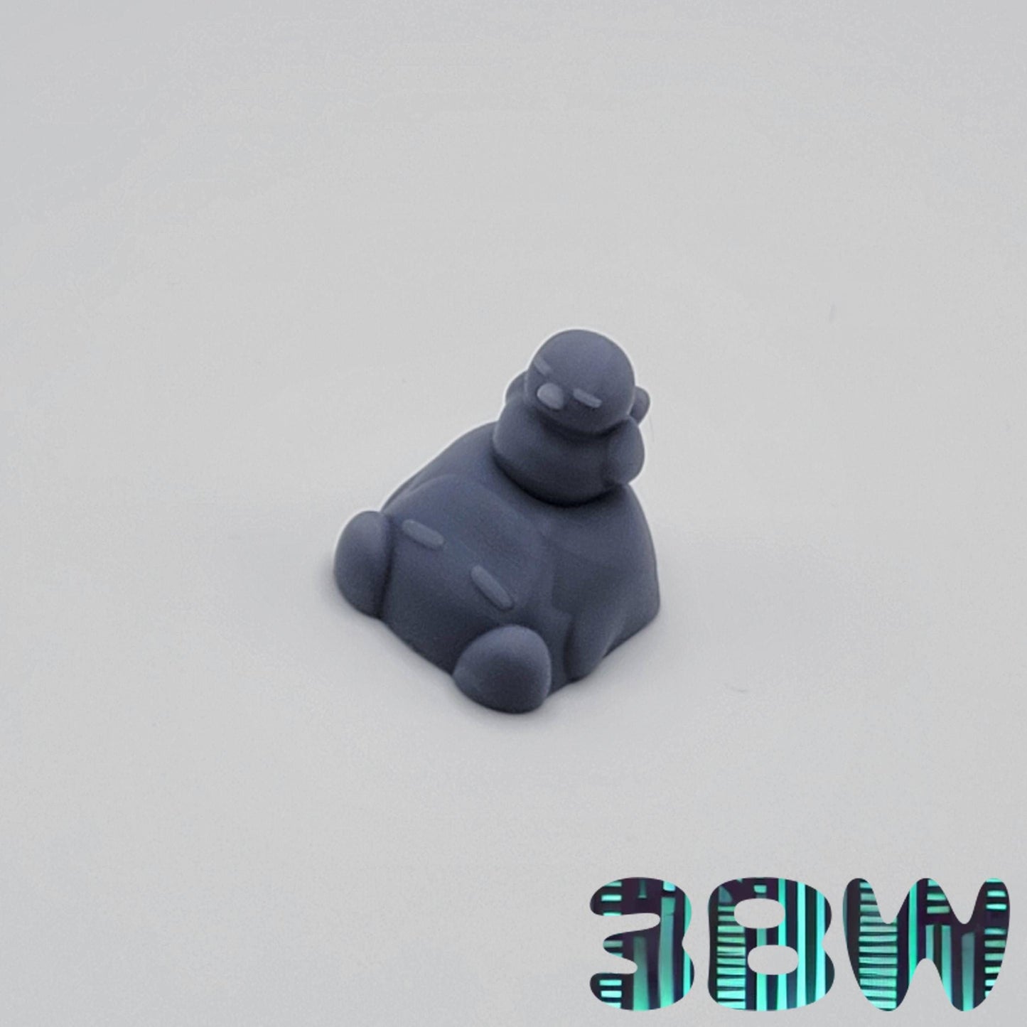Kirby Keycap Set | Unpainted Resin Artisan Caps | Cherry MX | Armored, Duck Hat, Heart, Sleepy Kirby