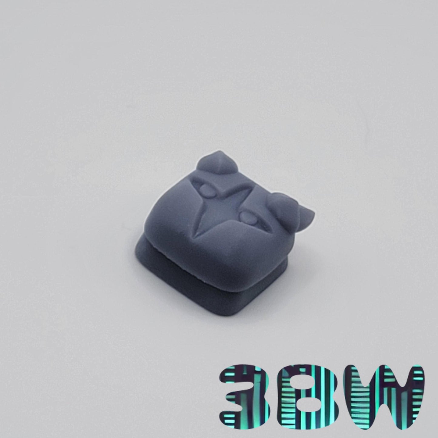 Kirby Keycap Set | Unpainted Resin Artisan Caps | Cherry MX | Armored, Duck Hat, Heart, Sleepy Kirby