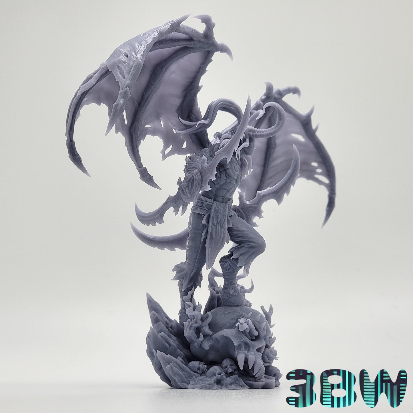 Illidan Stormrage | 5-Inch Resin Model Kit | DIY WoW Demon Hunter Figure