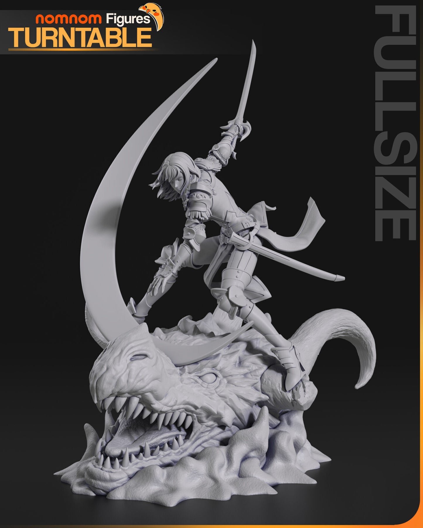 Cha Hae-In | Resin Model or Bust Kit | DIY Solo Leveling S-Rank Hunter