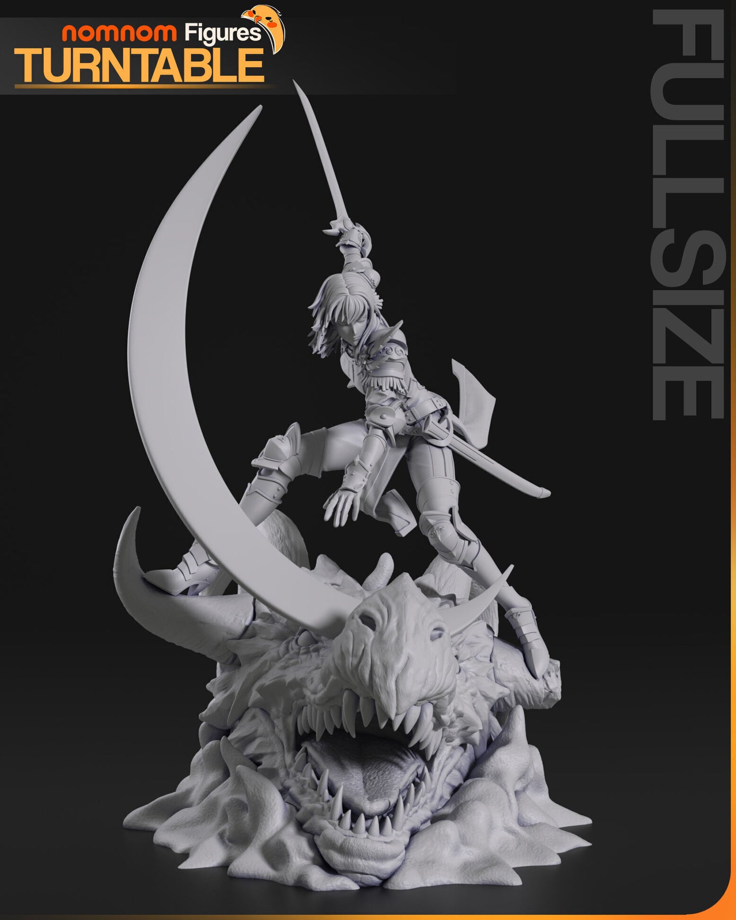 Cha Hae-In | Resin Model or Bust Kit | DIY Solo Leveling S-Rank Hunter