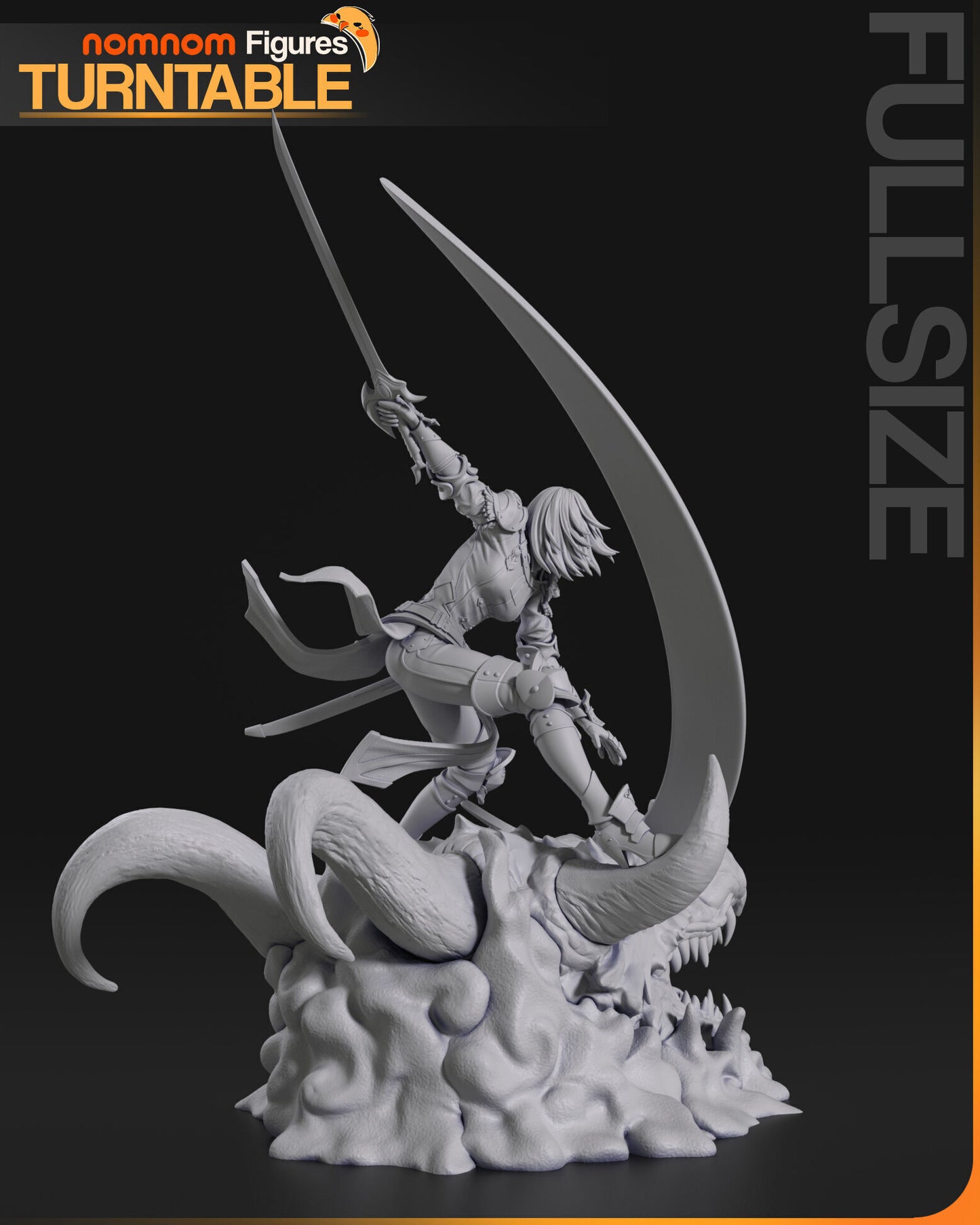 Cha Hae-In | Resin Model or Bust Kit | DIY Solo Leveling S-Rank Hunter