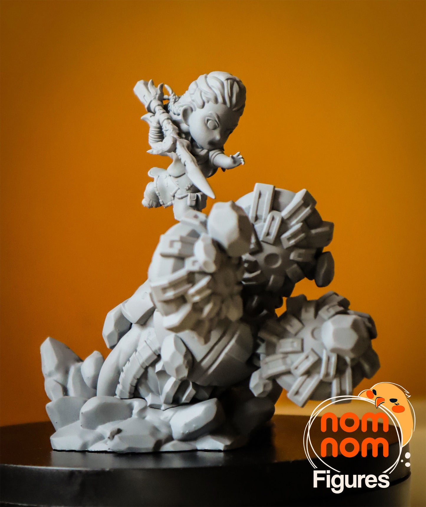Chibi Aloy | 3" Resin Model Kit | DIY Horizon Zero Dawn