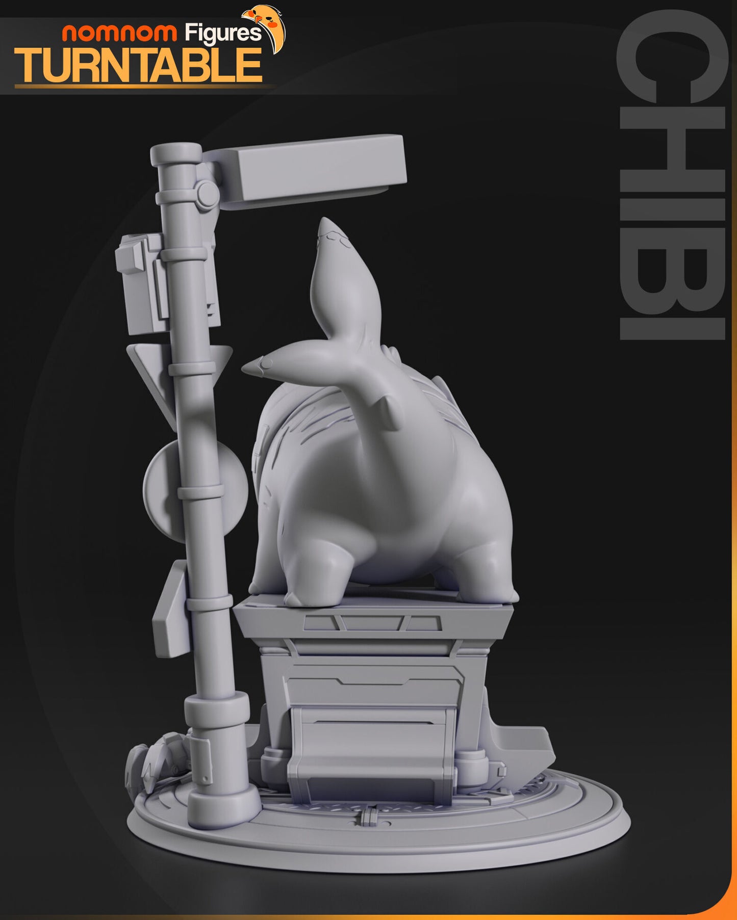 Chibi Jeff | 3" Resin Model Kit | DIY Marvel Rivals Character