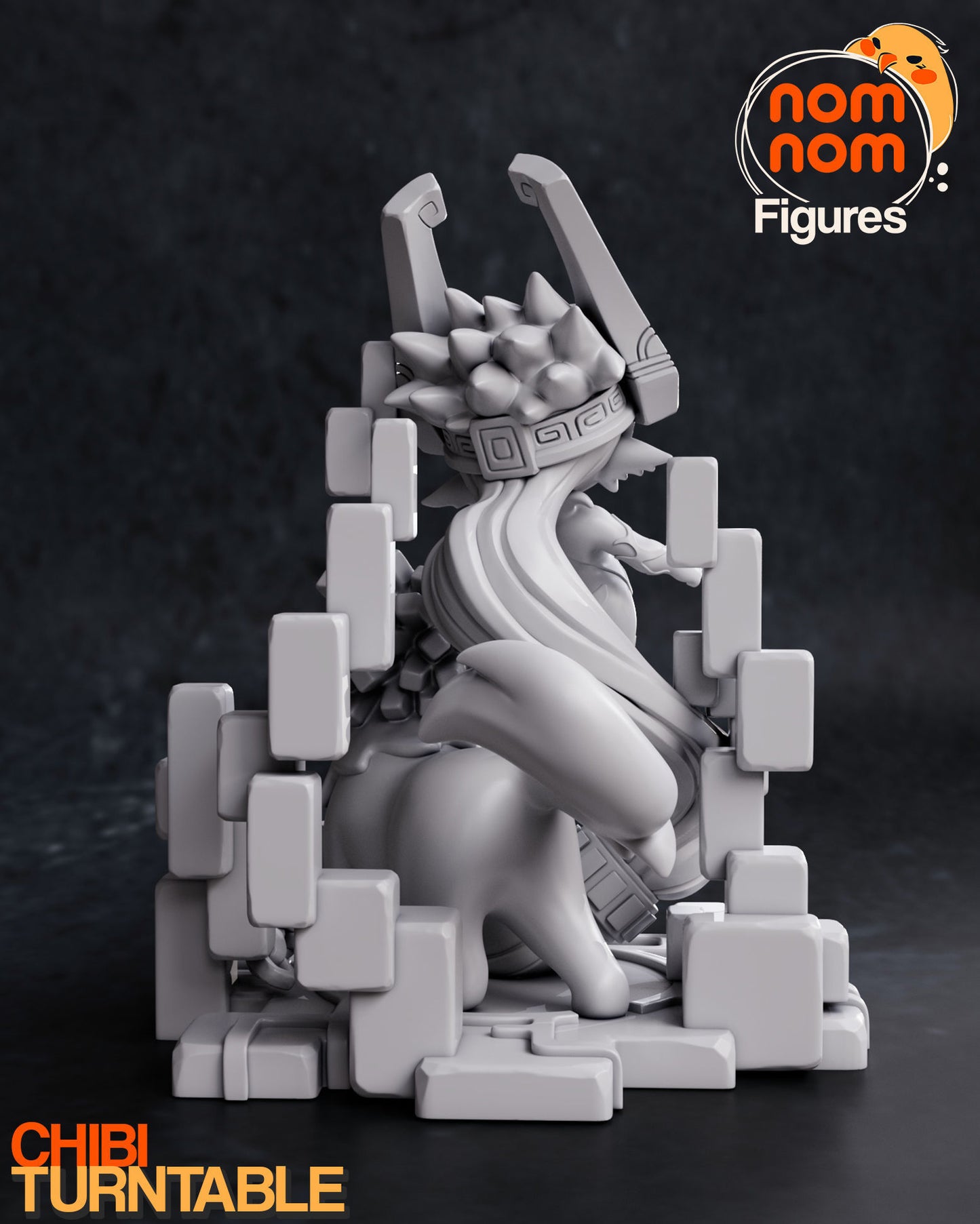Chibi Midna | 4" Resin Model Kit | DIY Legend of Zelda Twilight Princess
