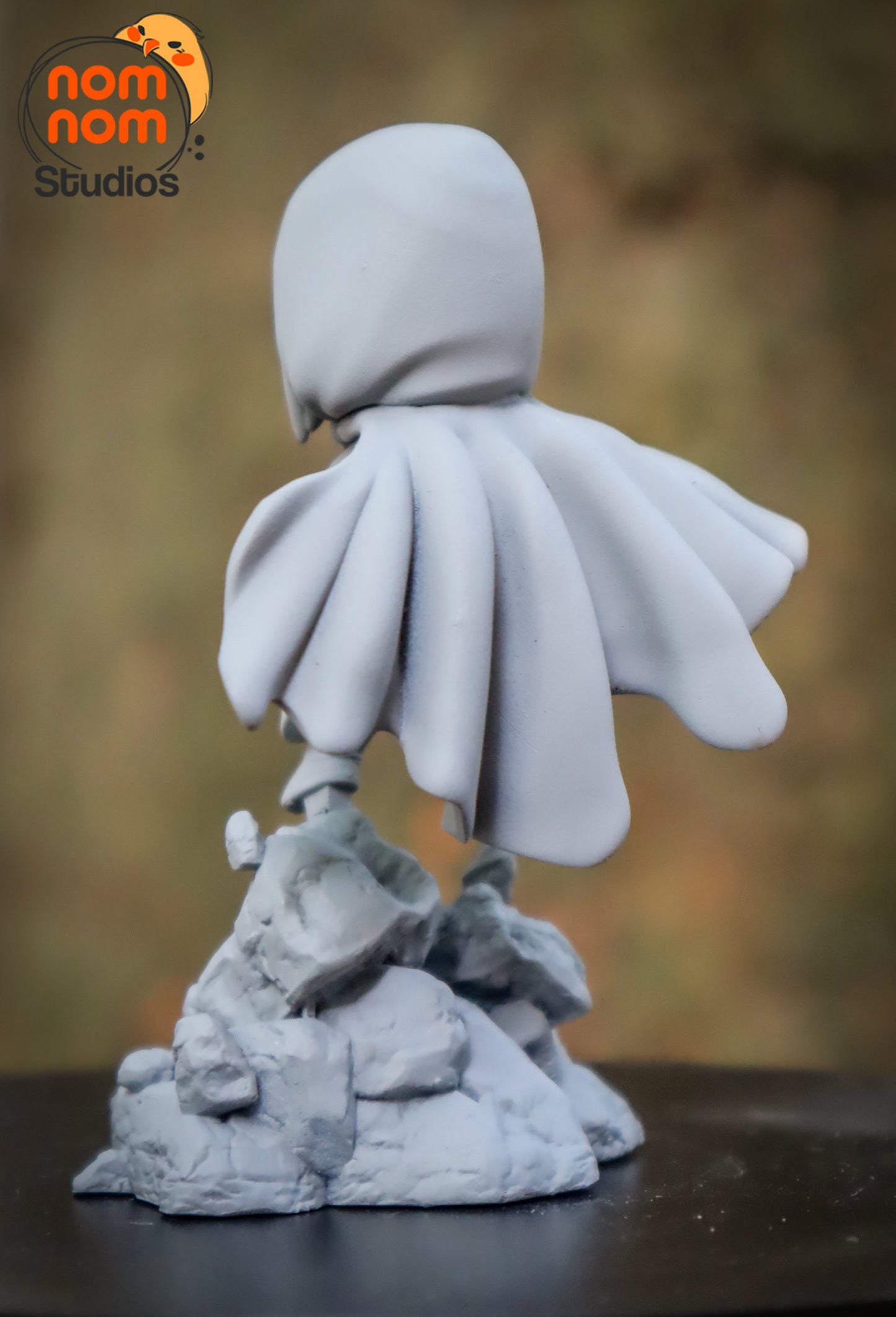 Chibi Raven | 2" Resin Model Kit | DIY Teen Titans Sorceress