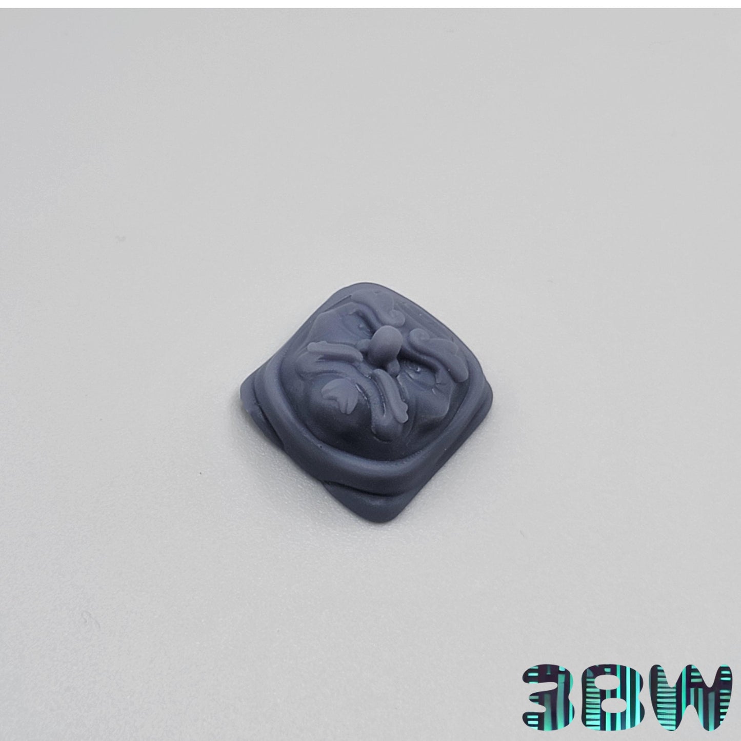 Japanese Mask Keycap Set | Unpainted Resin Artisan Caps | Cherry MX  | Oni, Hannya, Kitsune, Tengu