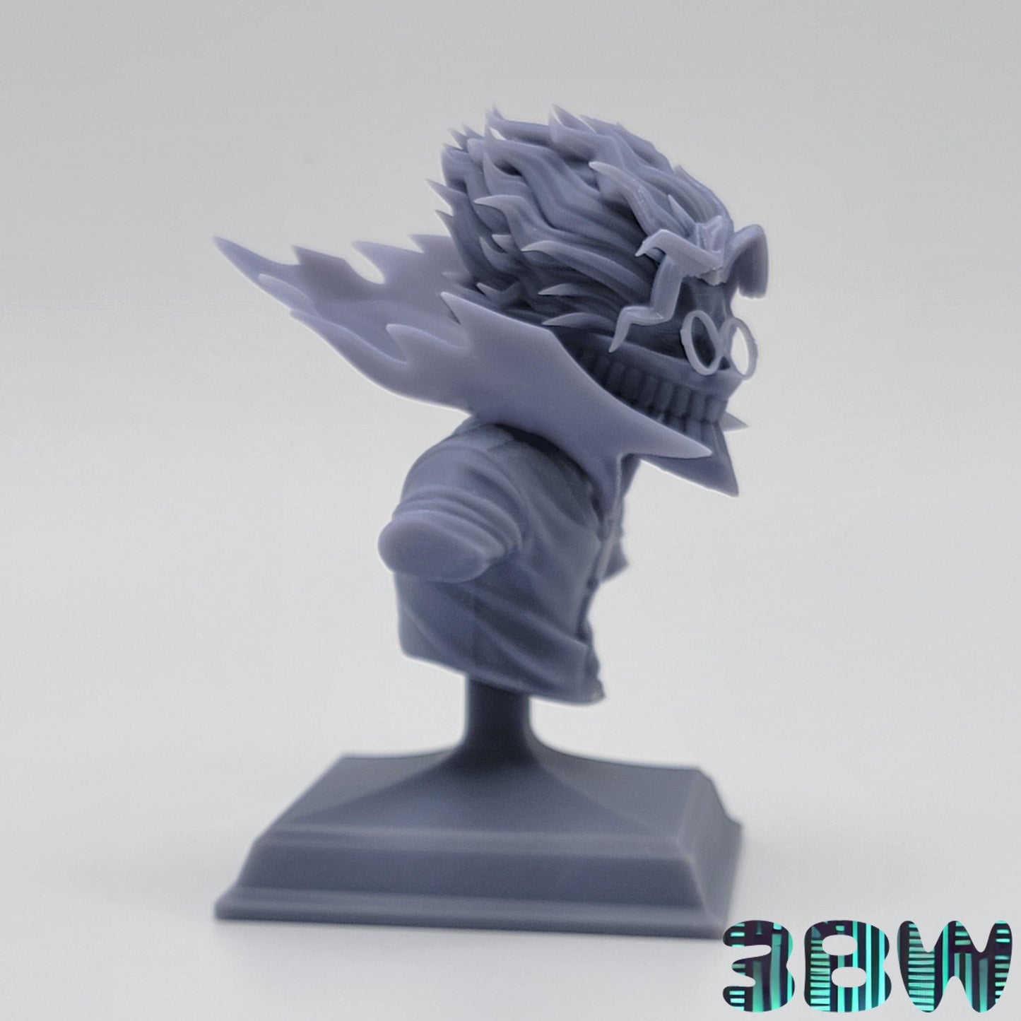 Turbo Okarun Bust | 3-Inch Resin Model Kit | DIY Dandadan