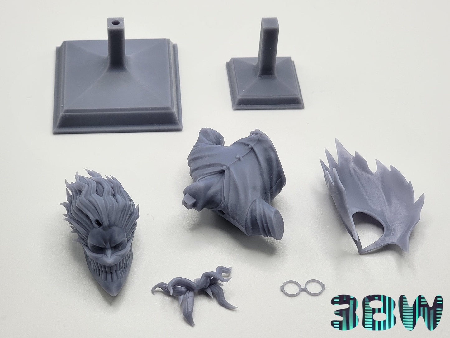 Turbo Okarun Bust | 3-Inch Resin Model Kit | DIY Dandadan