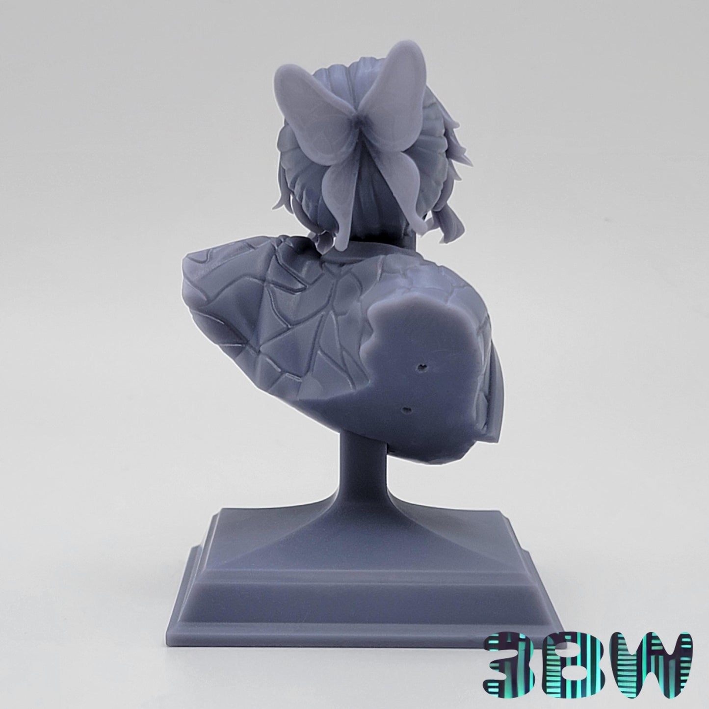 Shinobu Kochou Bust | 2.5-Inch Resin Model Kit | DIY Demon Slayer (Kimetsu no Yaiba)