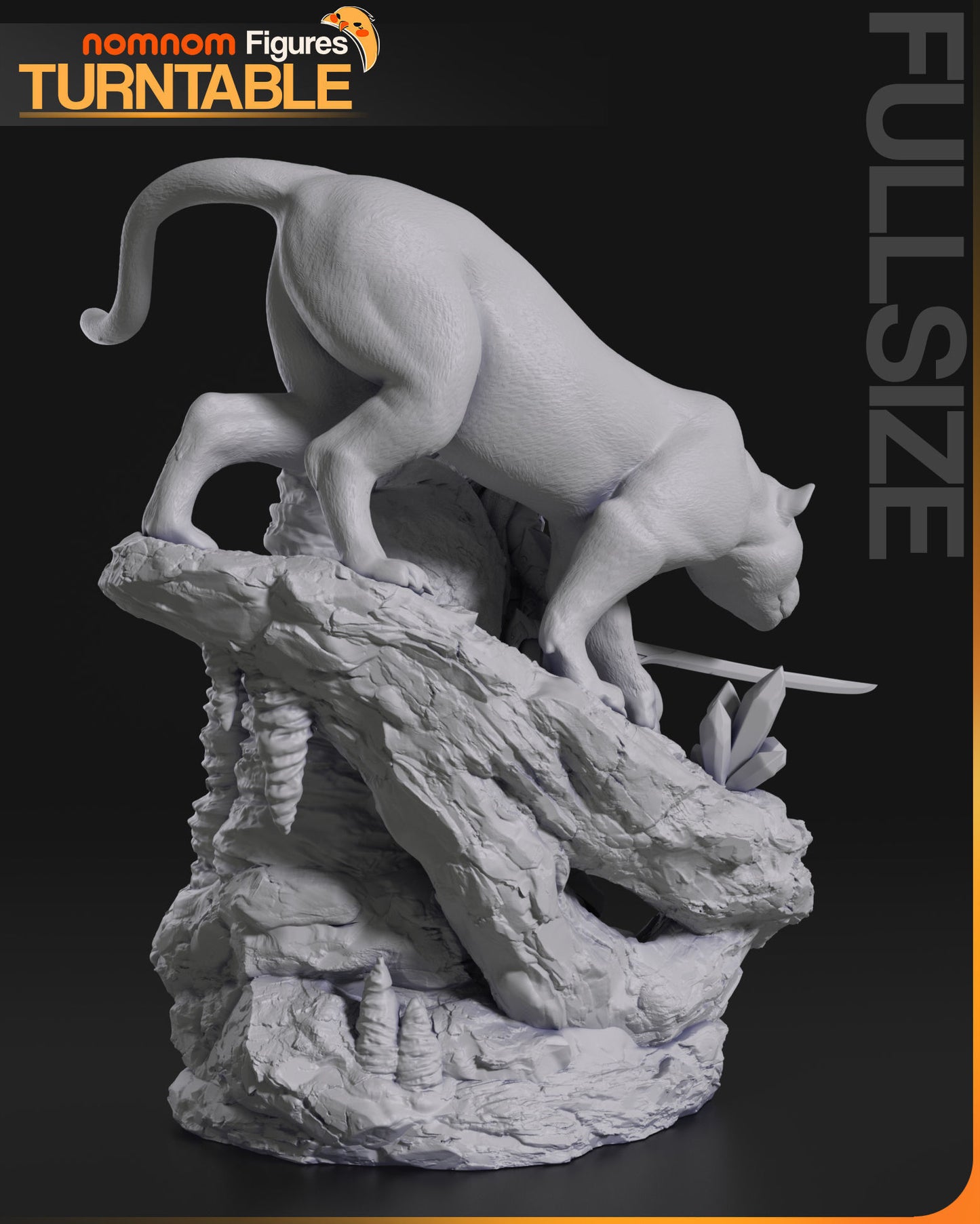 Drizzt Do'Urden | Resin Model or Bust Kit | DIY Baldur’s Gate Dark Elf Hero