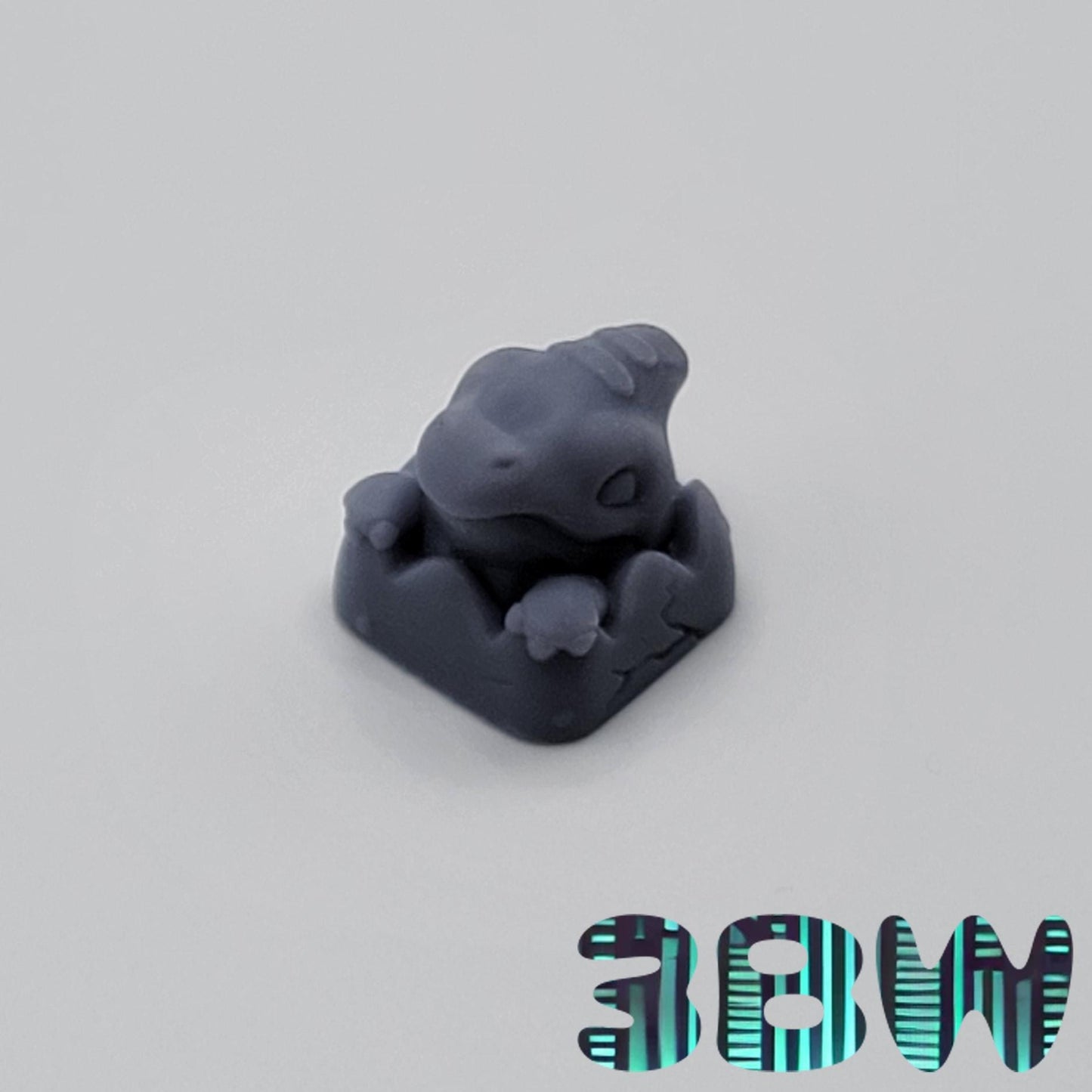 Baby Dinosaur Keycap Set | Unpainted Resin Artisan Caps | Cherry MX | Triceratops, T-Rex, Parasaurolophus