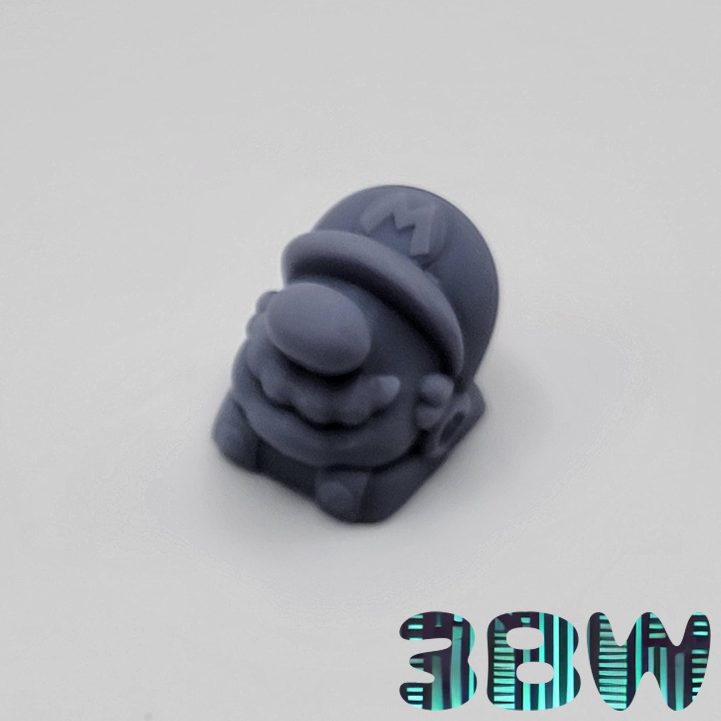 Super Mario Keycap Set | Unpainted Resin Artisan Caps | Cherry MX | Tanooki, Frog, Hammer, Super