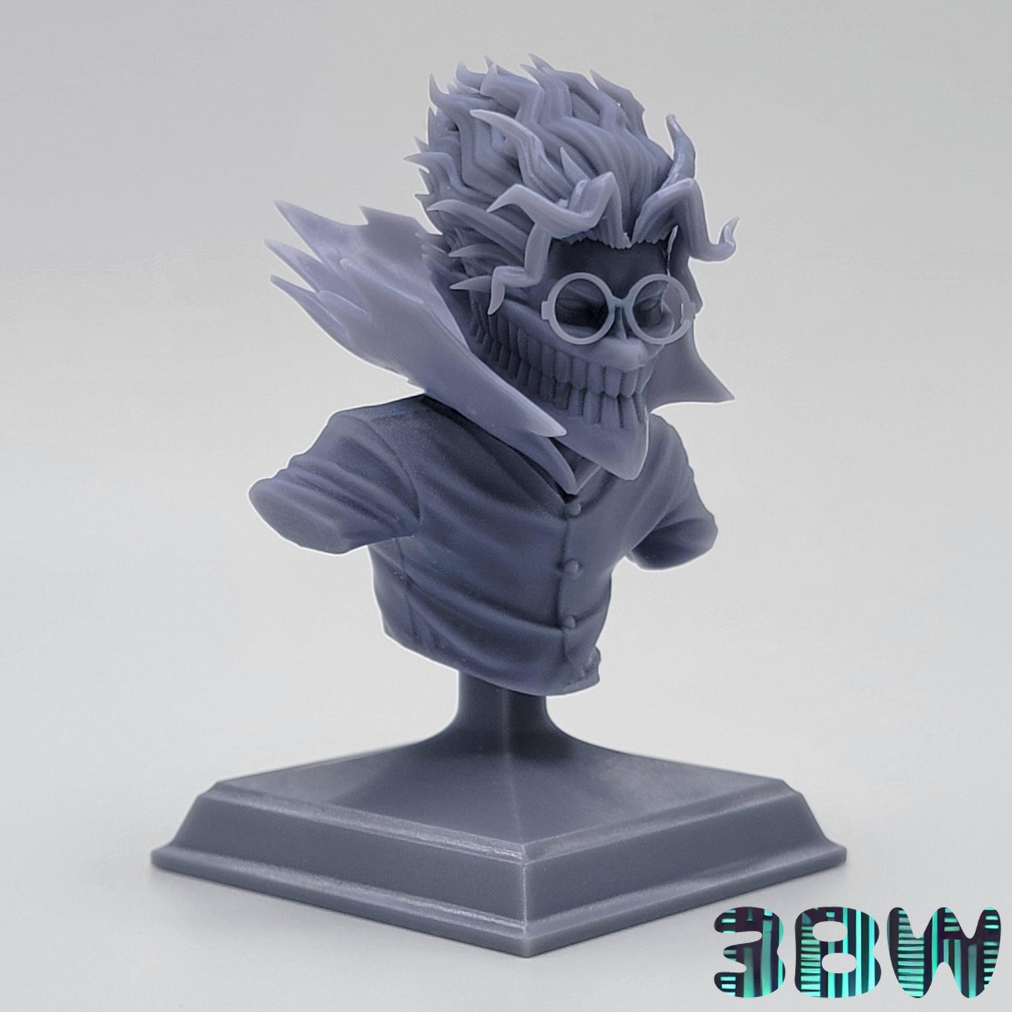 Turbo Okarun Bust | 3-Inch Resin Model Kit | DIY Dandadan