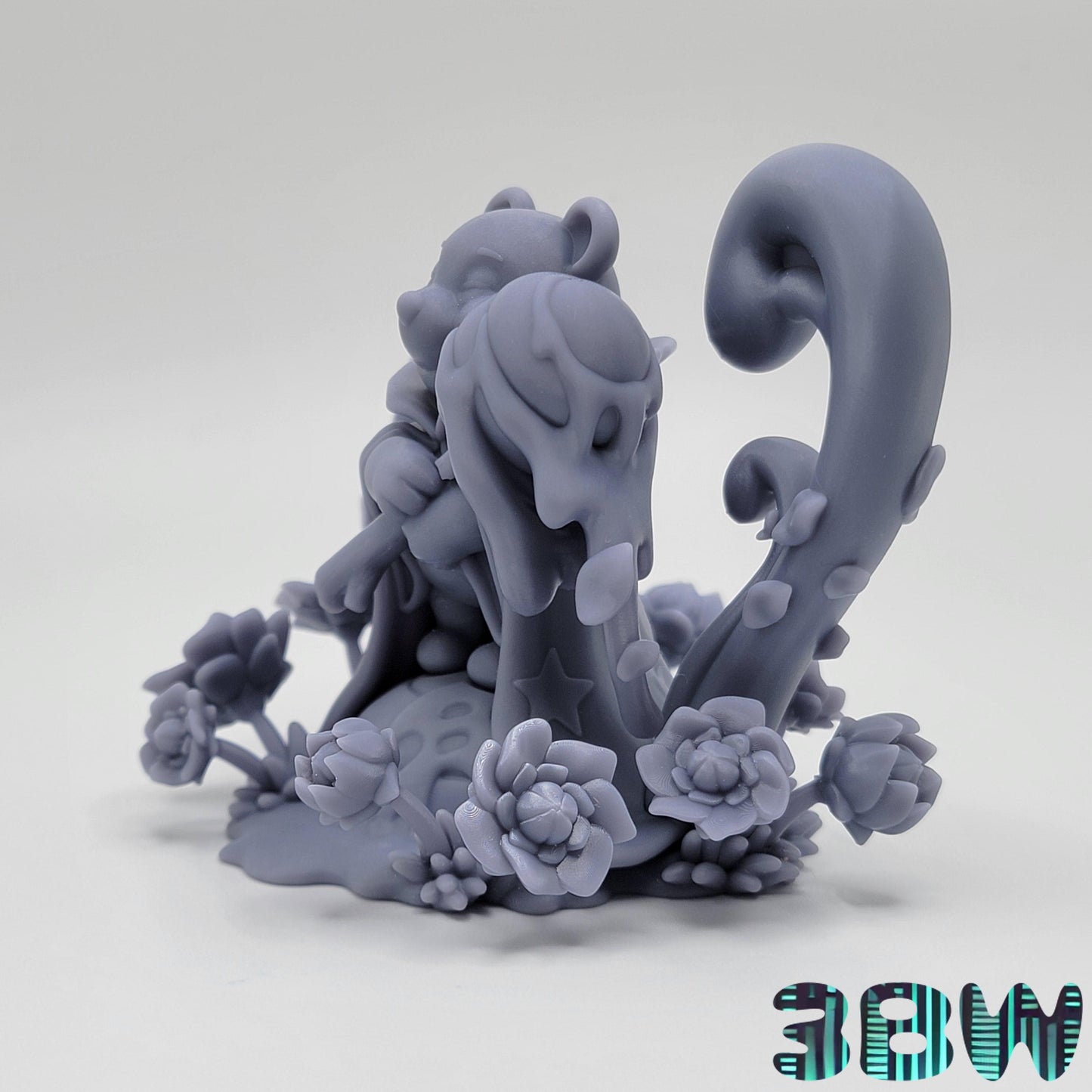 Chibi Winnie the Pooh Lorcana | 3-Inch Resin Model Kit | DIY Disney Pose Scene