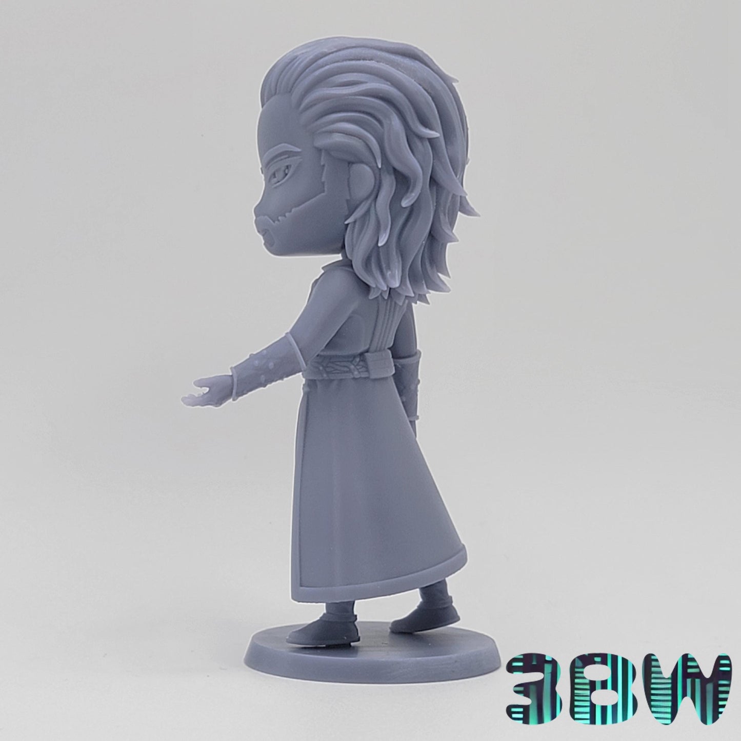 Chibi Gale | 4-Inch Resin Model Kit | BG3 Baldur's Gate Wizard Companion