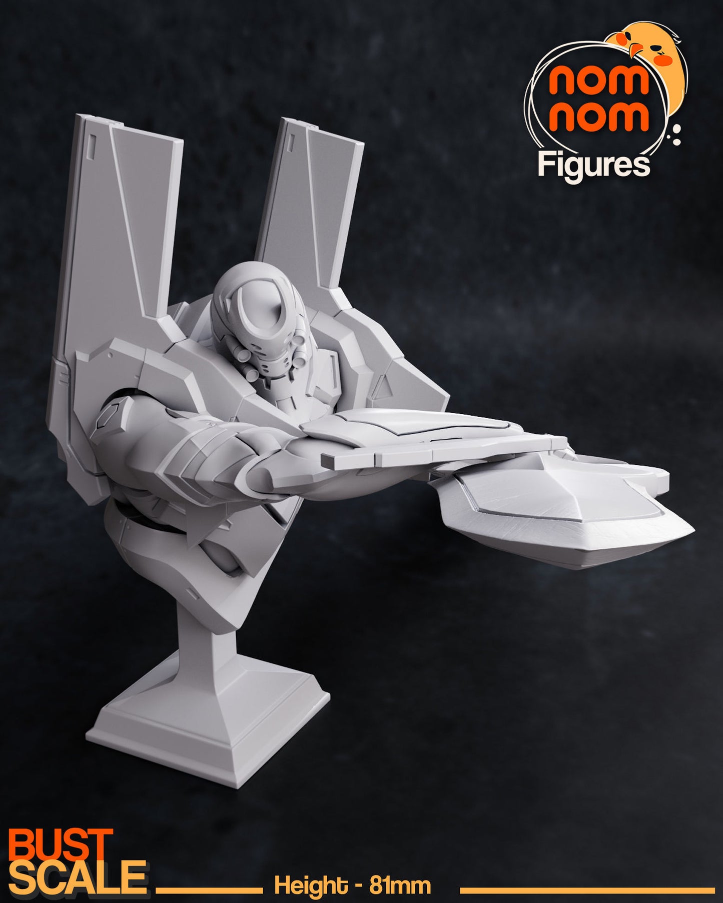 Eva Unit-02 | Resin Model or Bust Kit | DIY Neon Genesis Bio-Mech
