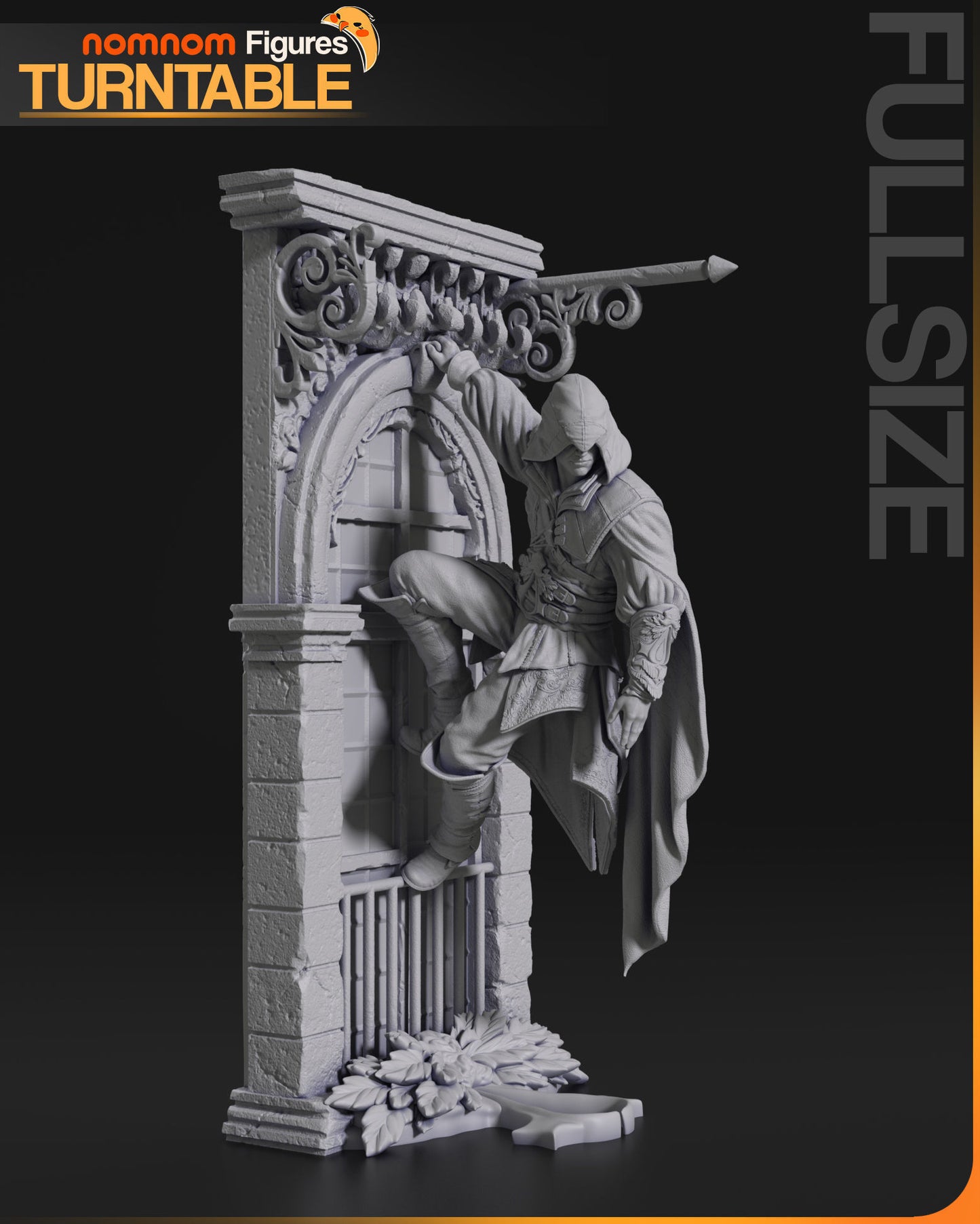 Ezio Auditore da Firenze | Resin Model or Bust Kit | DIY Assassin's Creed Master Assassin